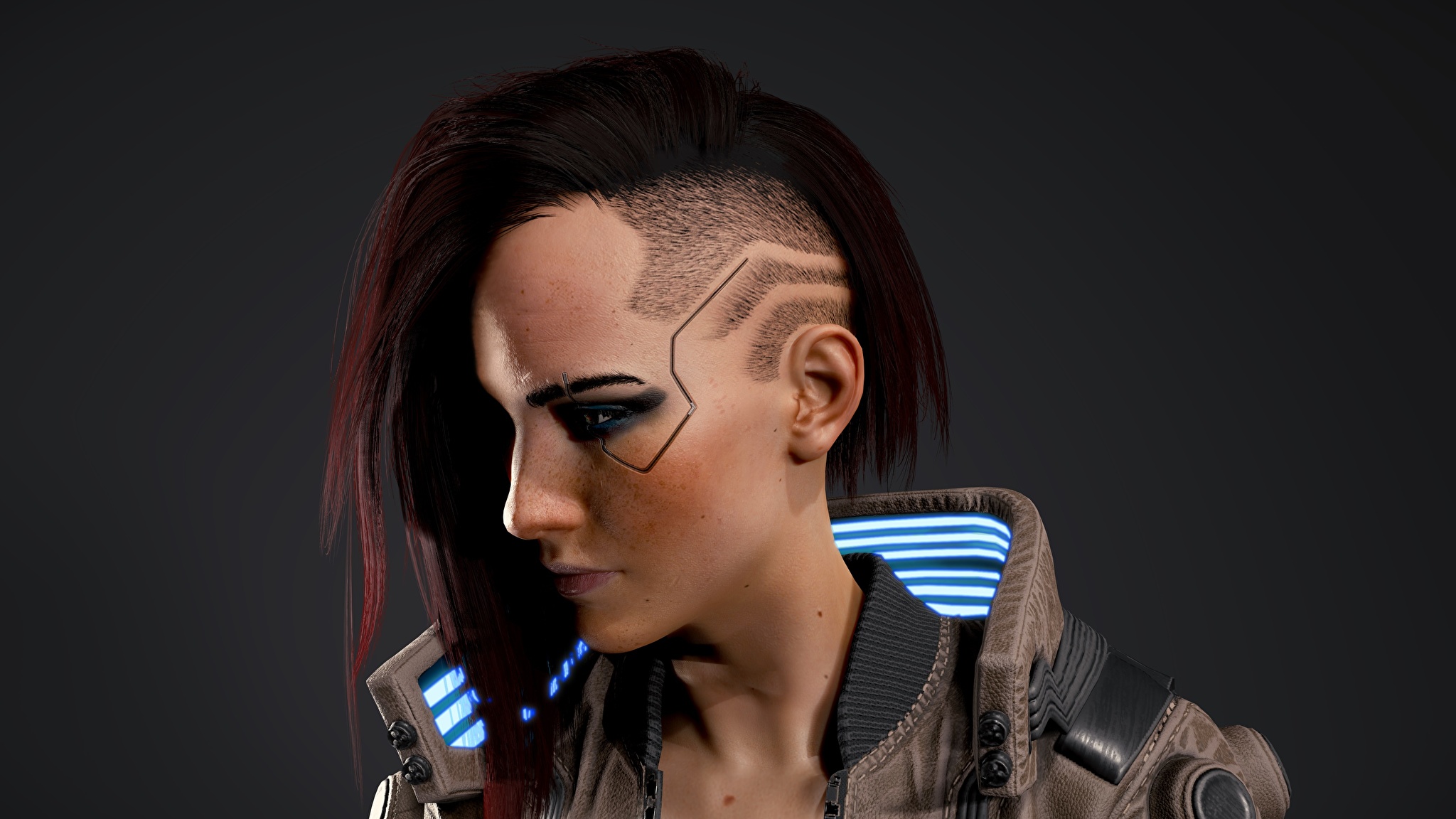 Cyberpunk hairstyles mods фото 36