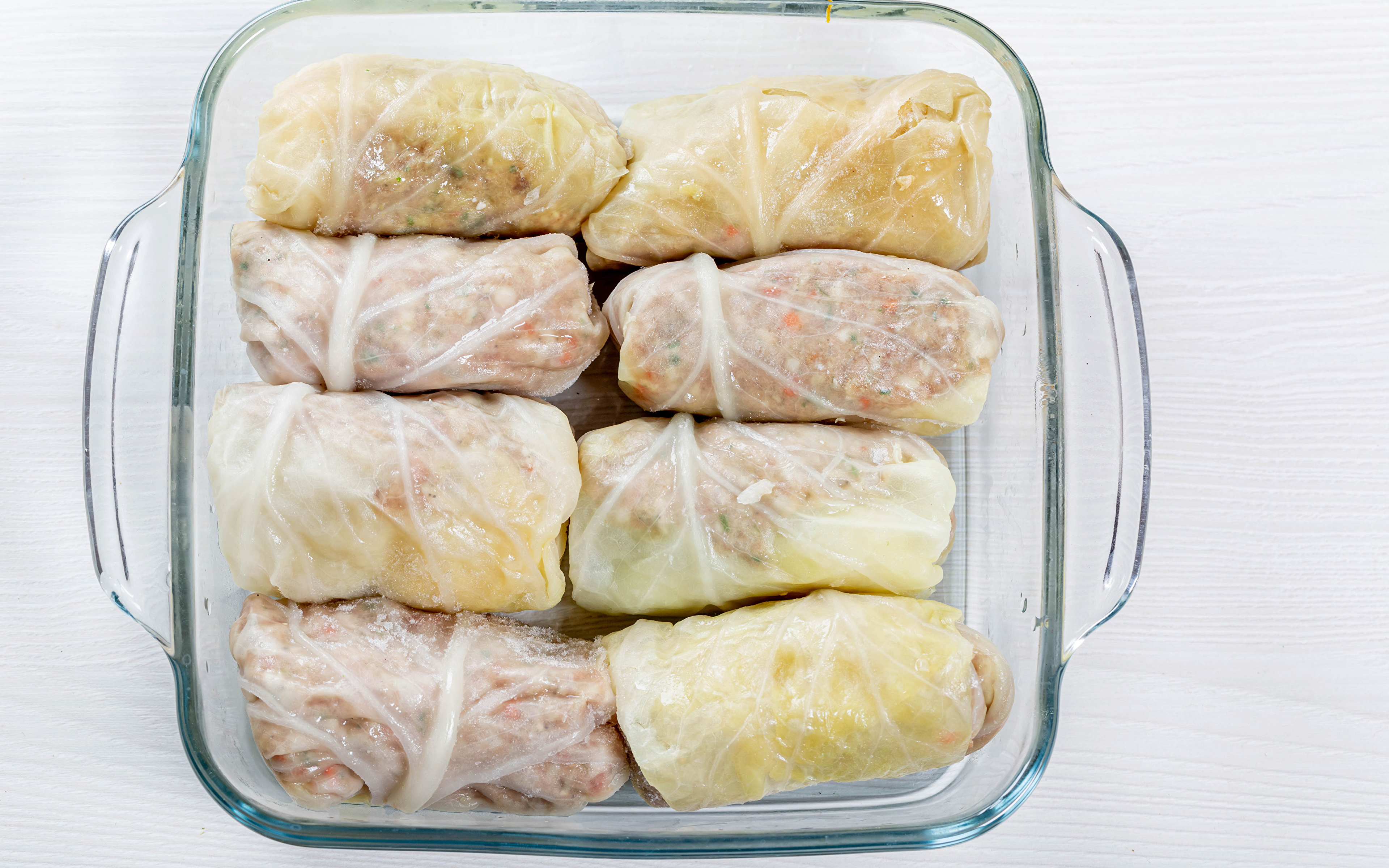 Фотография Cabbage rolls Еда Вторые блюда 3840x2400 Пища Продукты питания