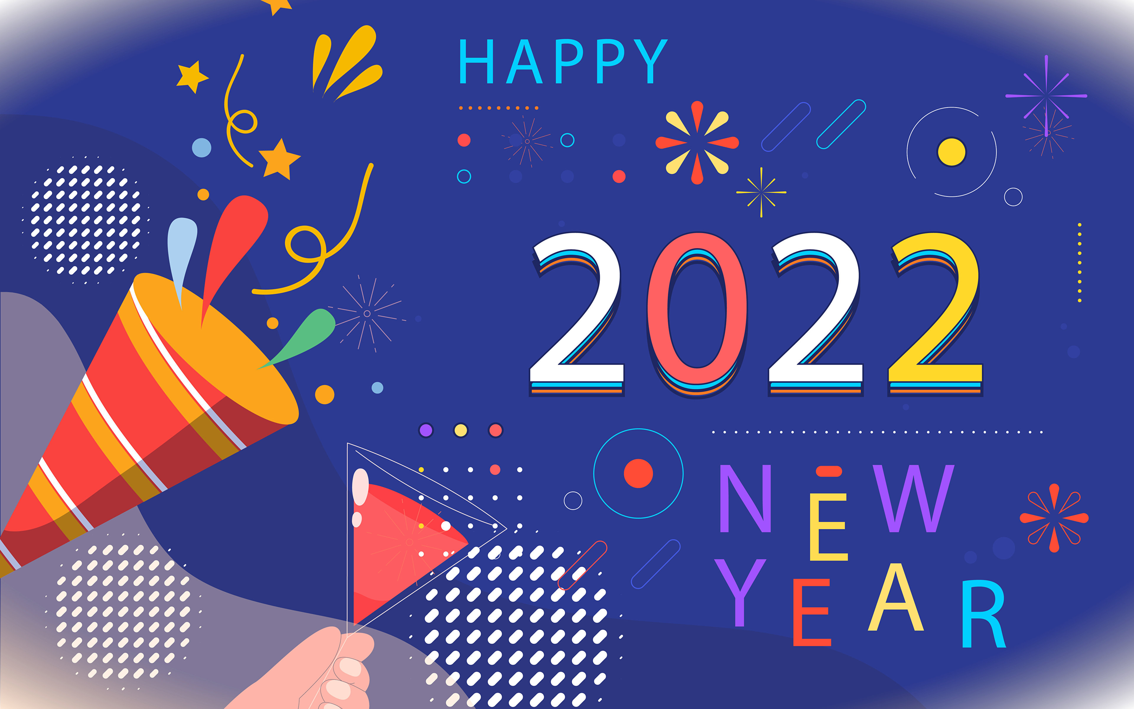 Фотография 2022 Новый год Английский Слово - Надпись 3840x2400 Рождество английская инглийские слова текст