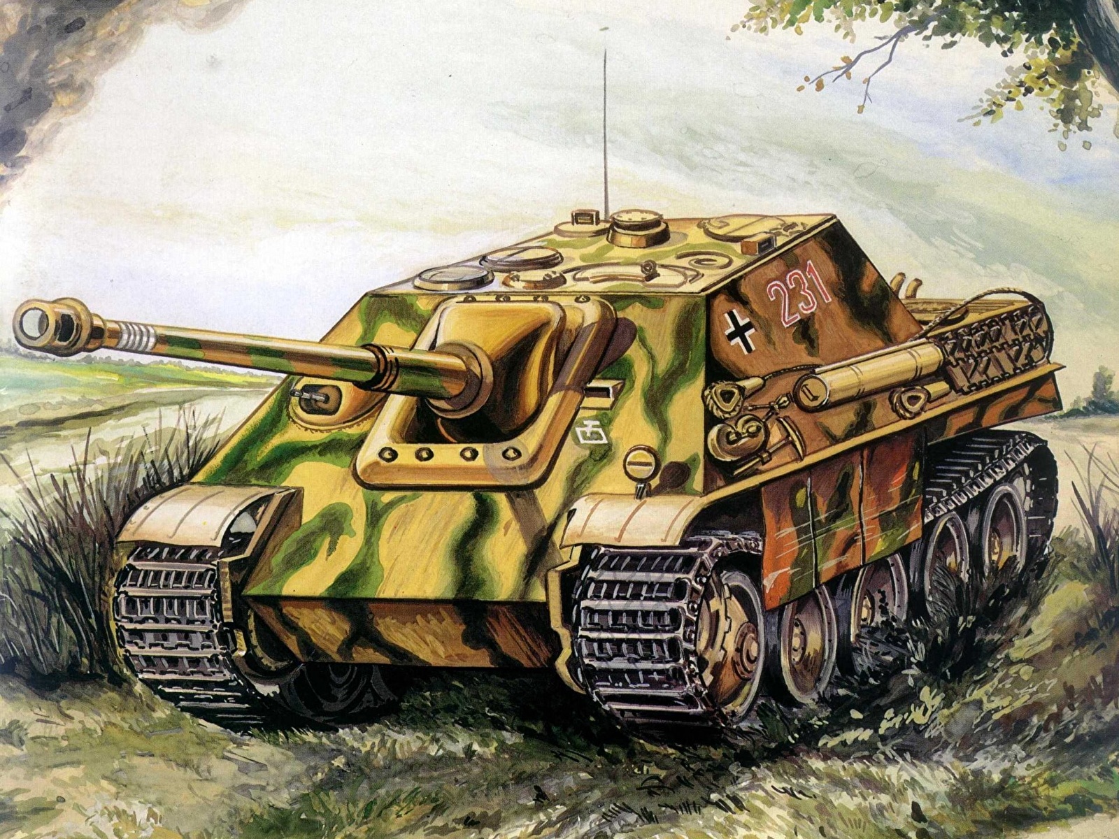SD.KFZ.173 Jagdpanther