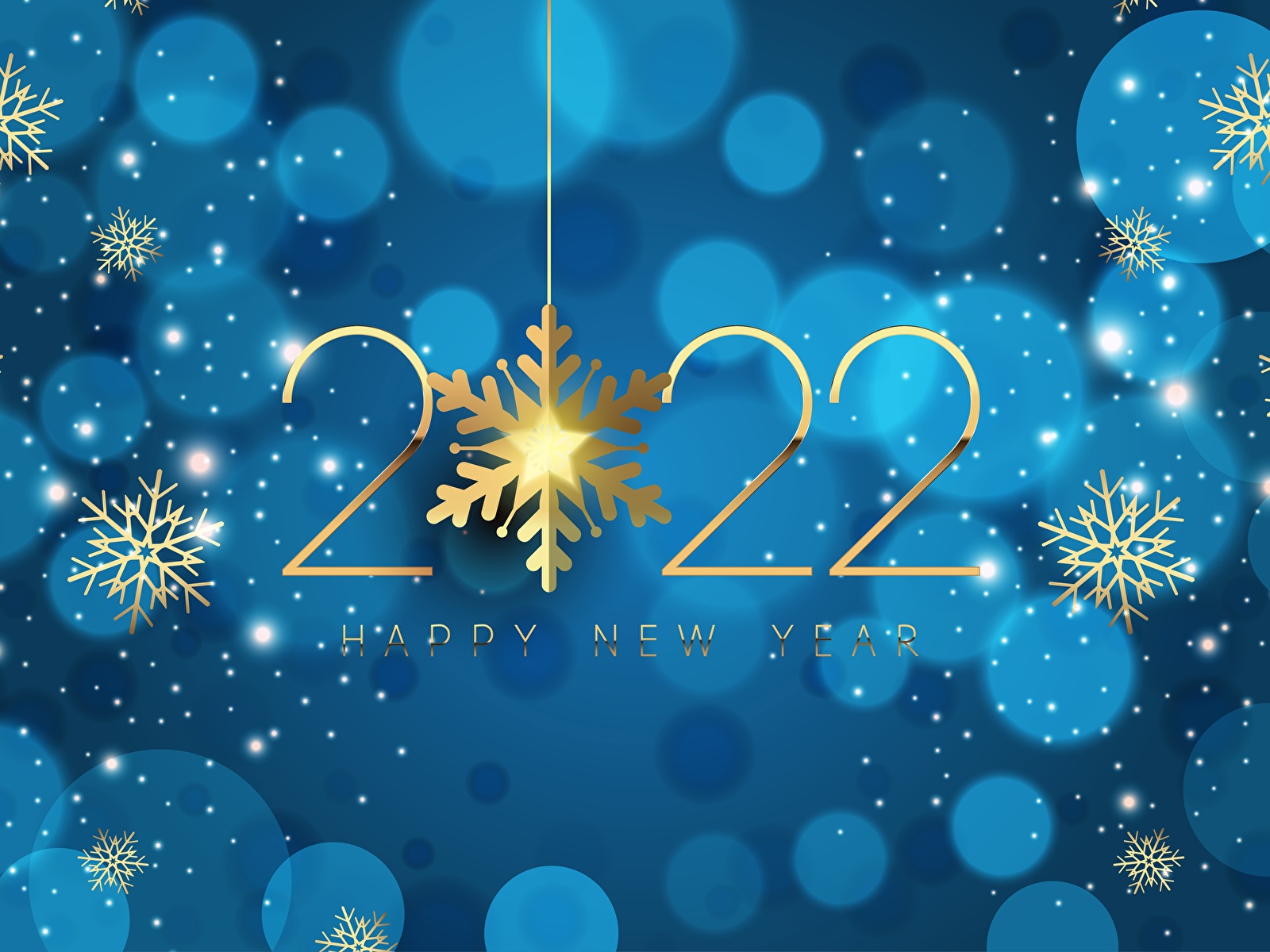 Картинка 2022 Новый год инглийские Снежинки Слово - Надпись 1600x1200 Рождество английская Английский снежинка слова текст