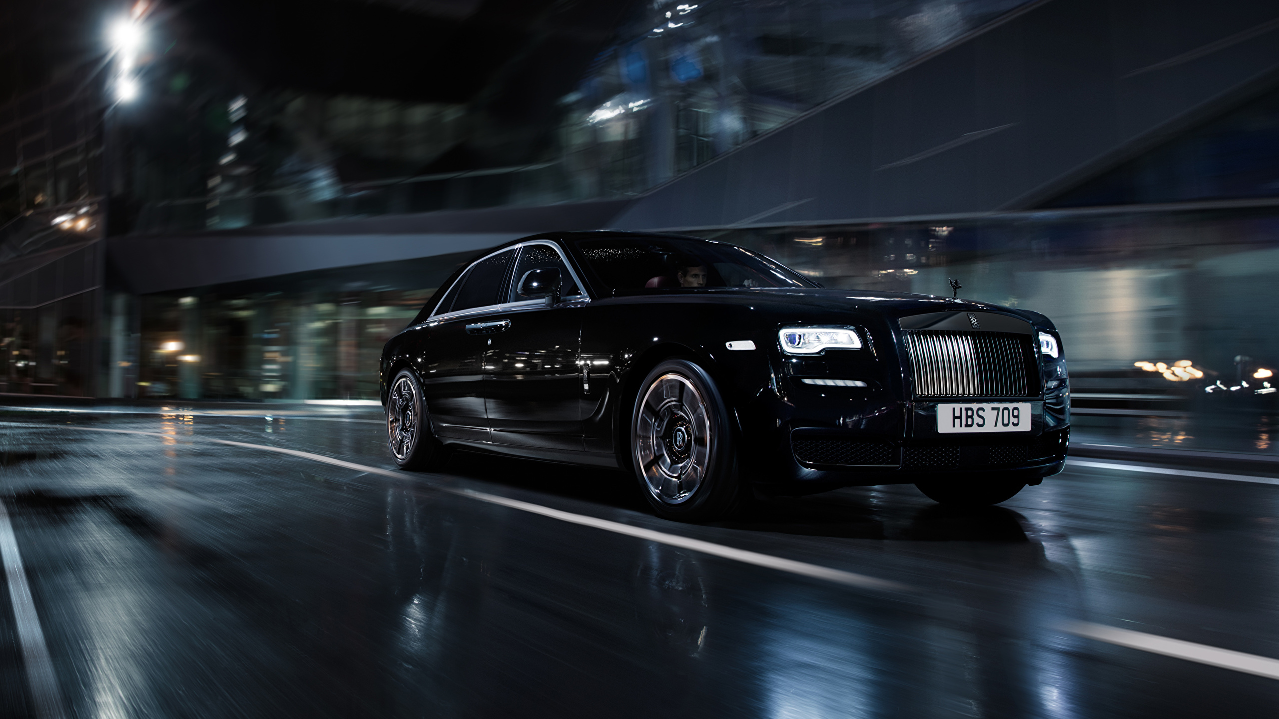 Rolls Royce Ghost 2021 черный