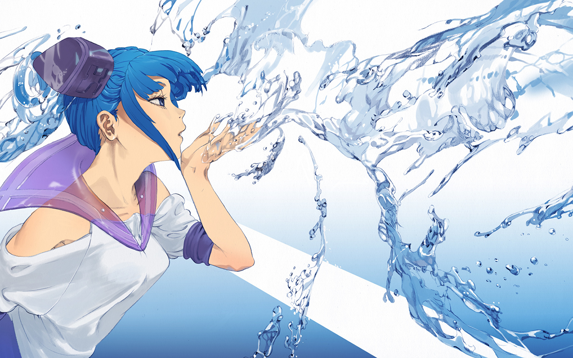 Девушка из воды аниме