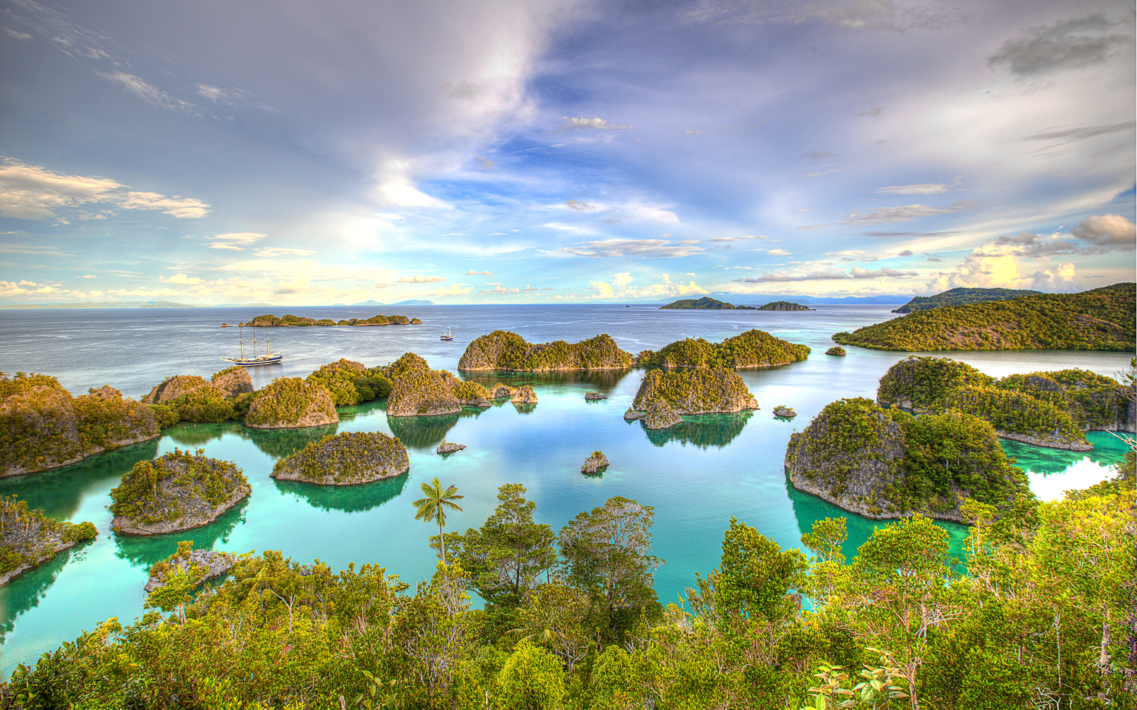 природа море индонезия без смс
