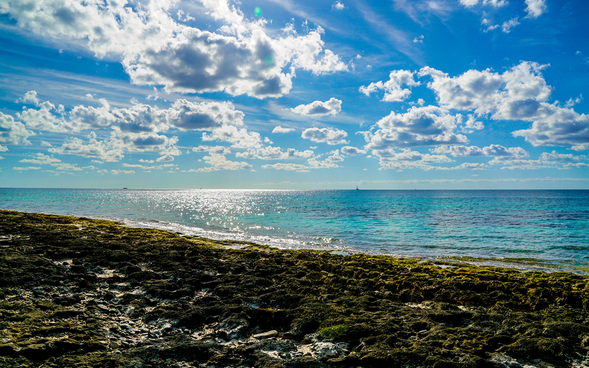 Картинки море небо море облака