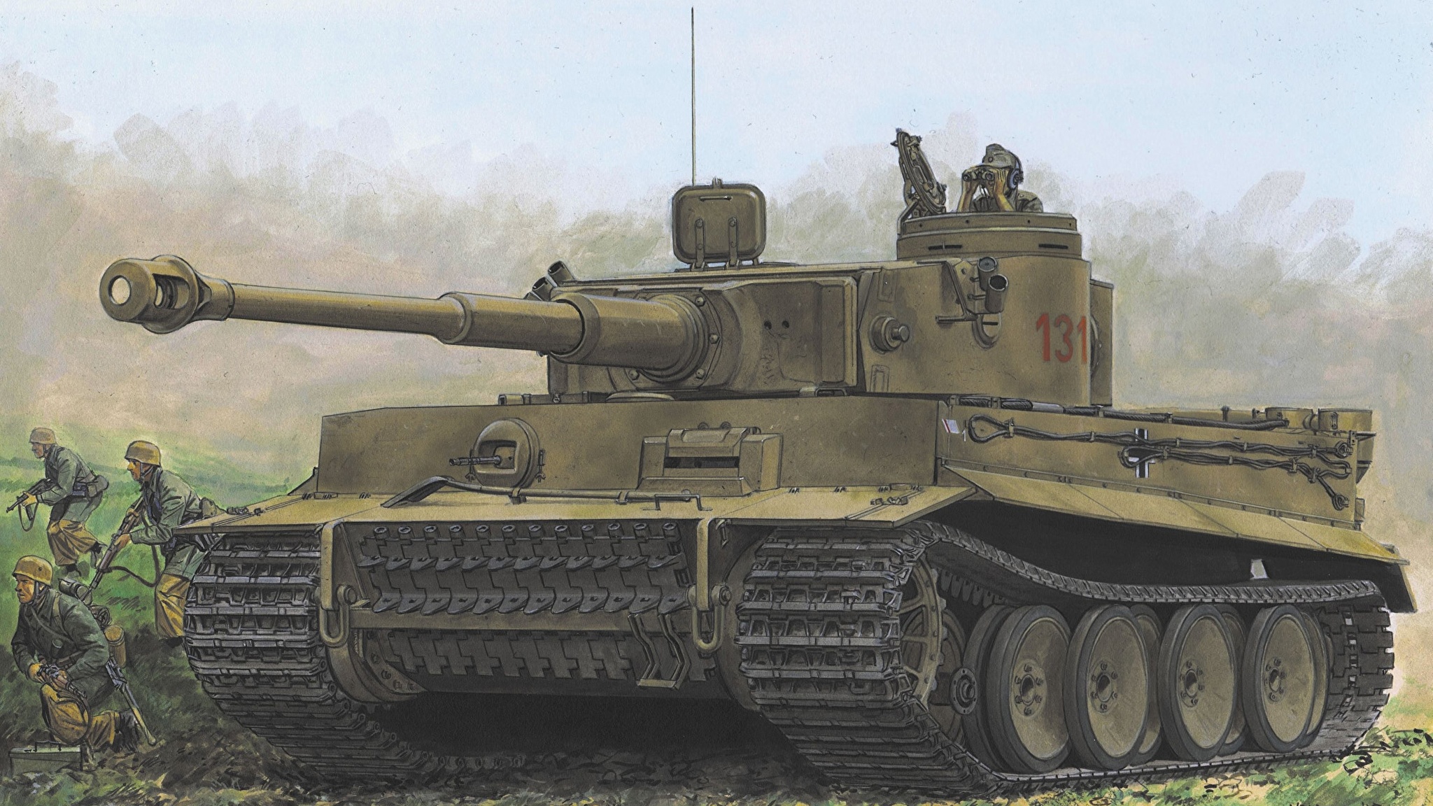 Картинки танка тигр