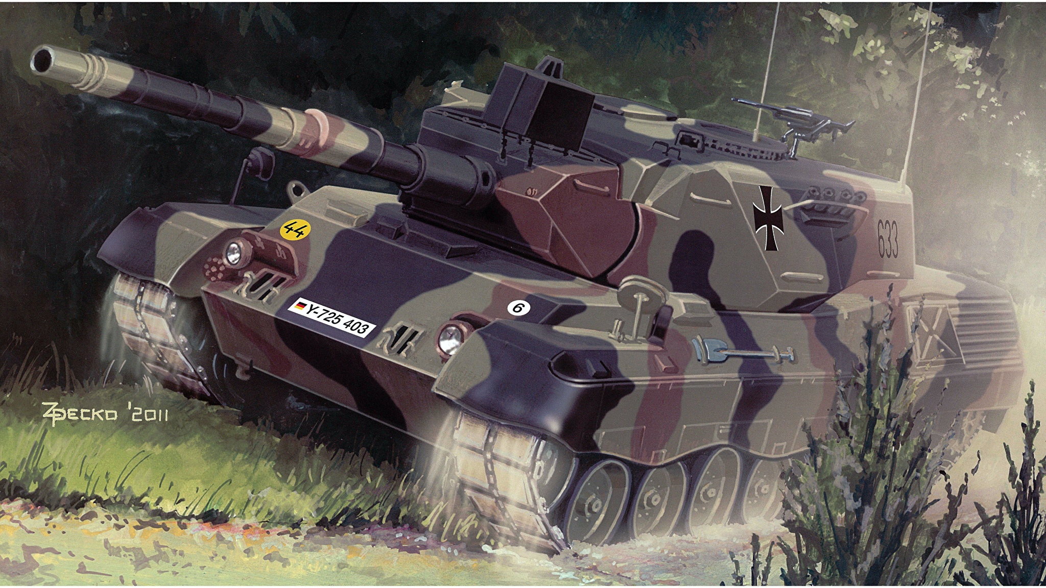 Leopard 1 арт