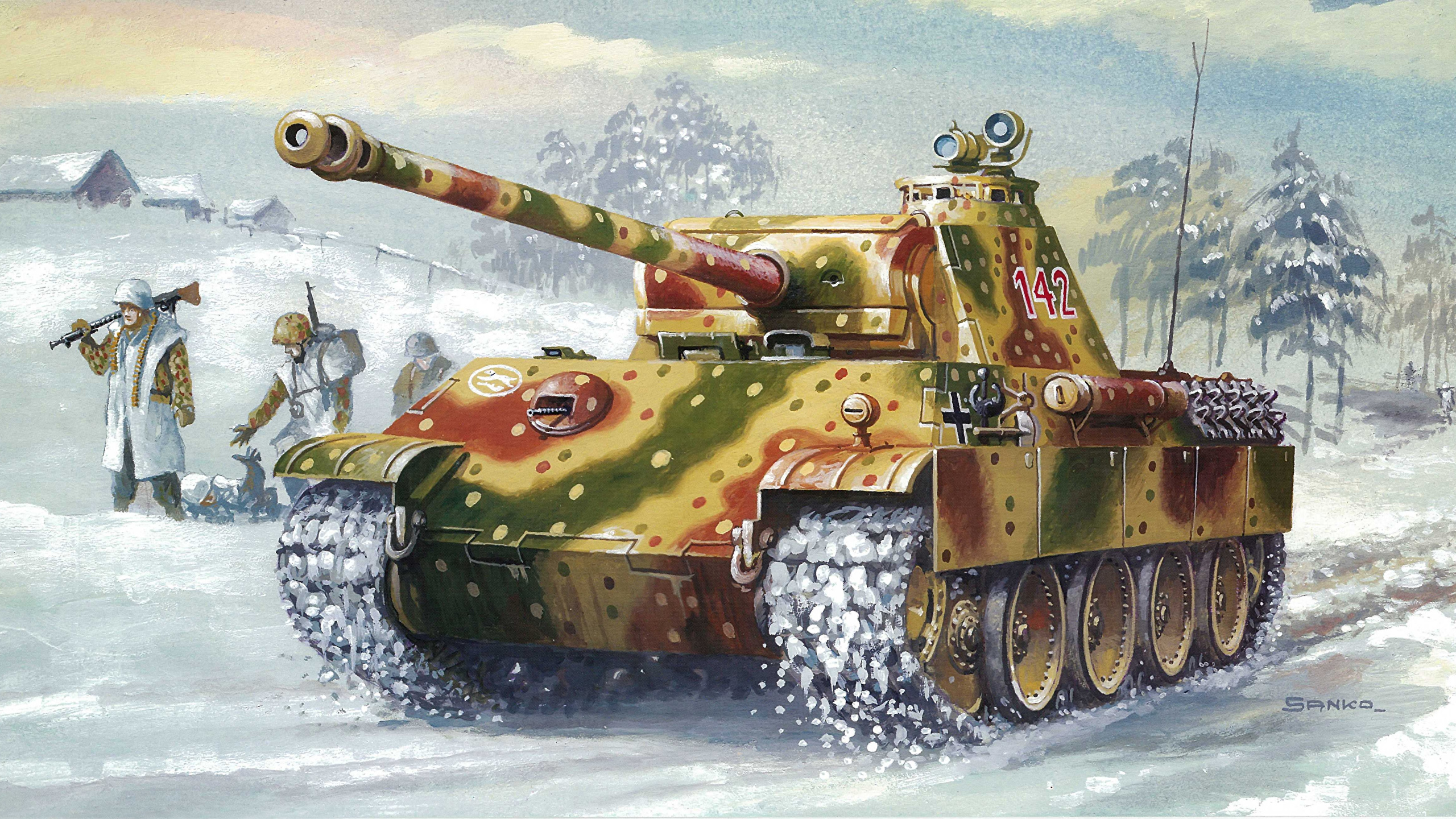 Пантера 2 танк арт