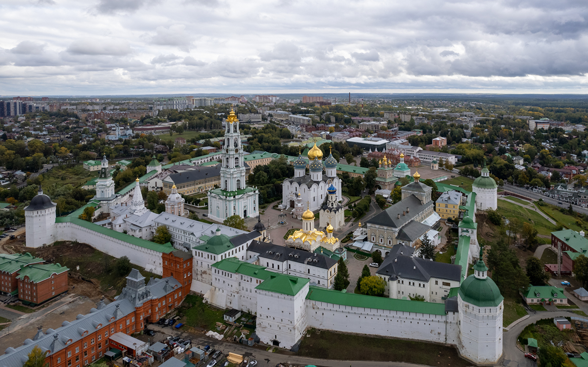 Бабинская Церковь вид сверху