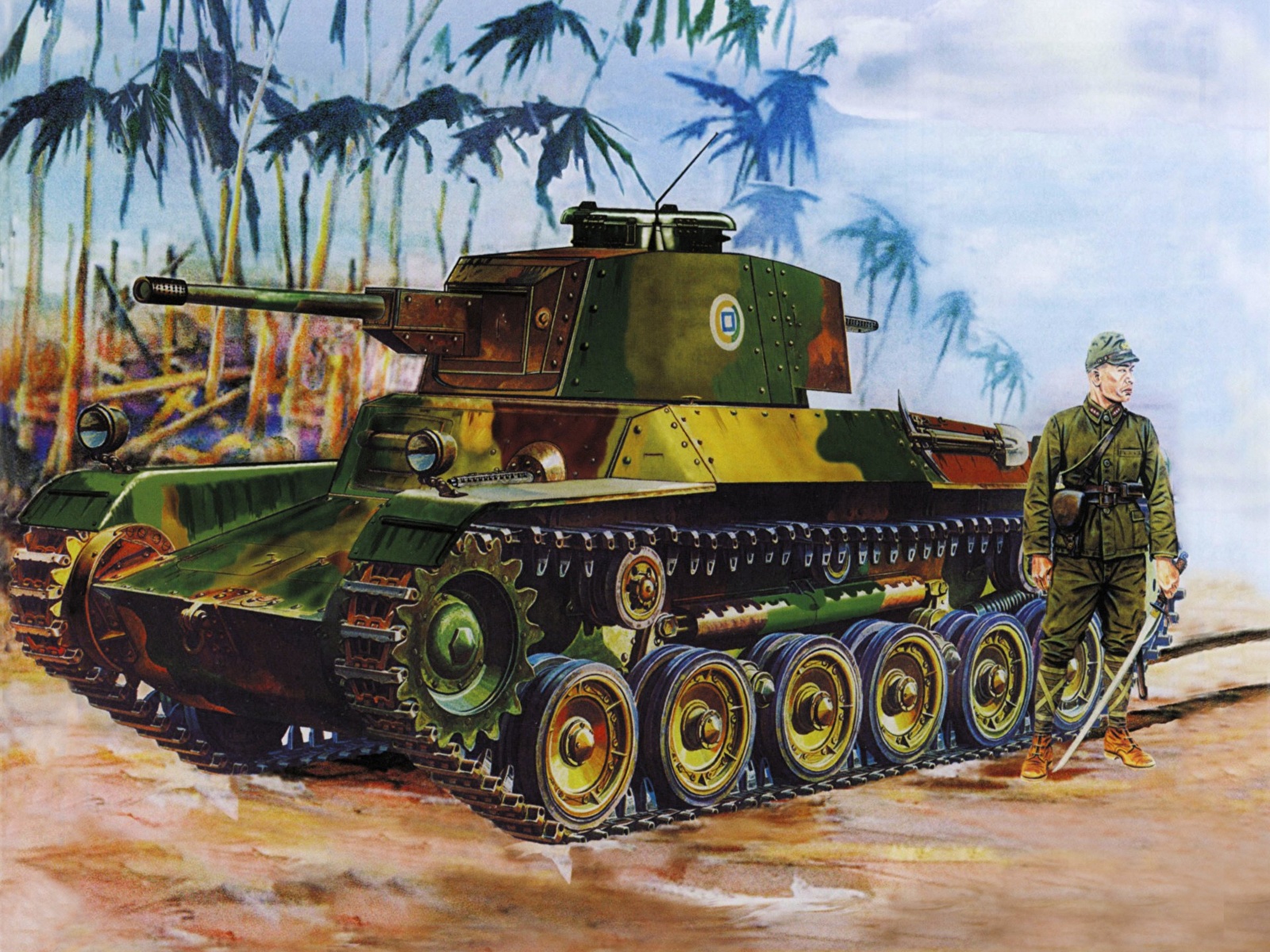 Японские танки второй мировой войны