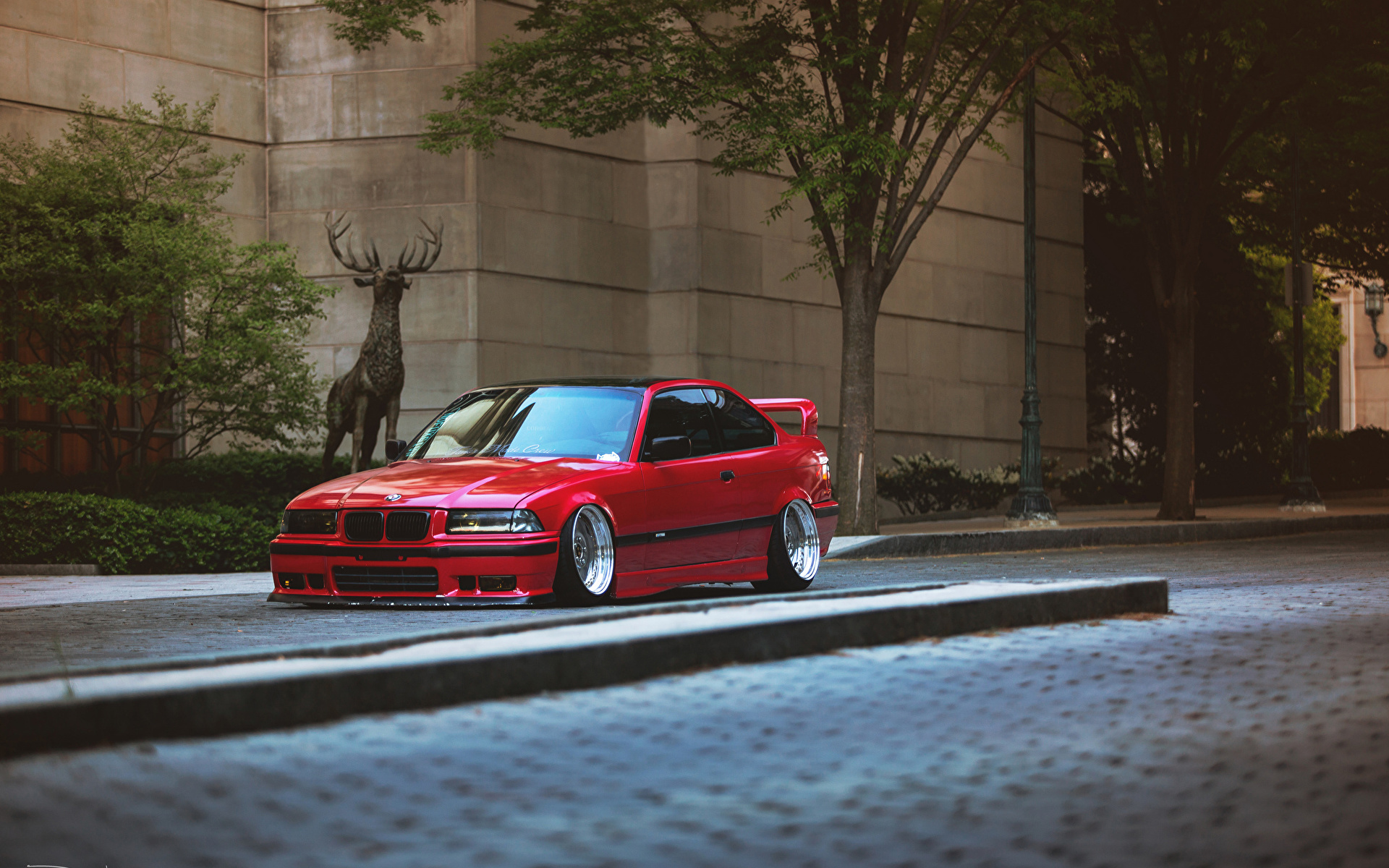 BMW e36 stance