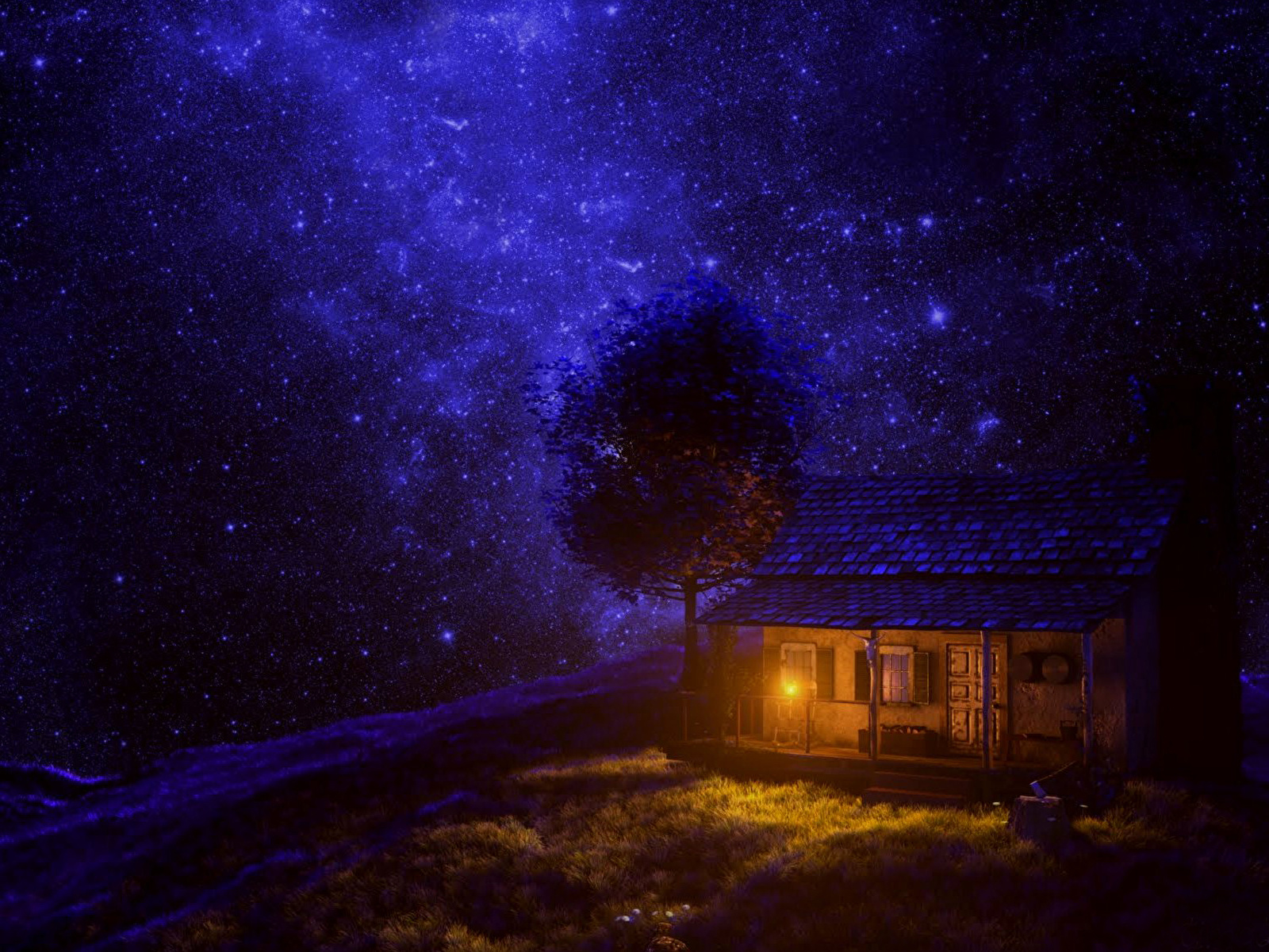 Звезды над домом