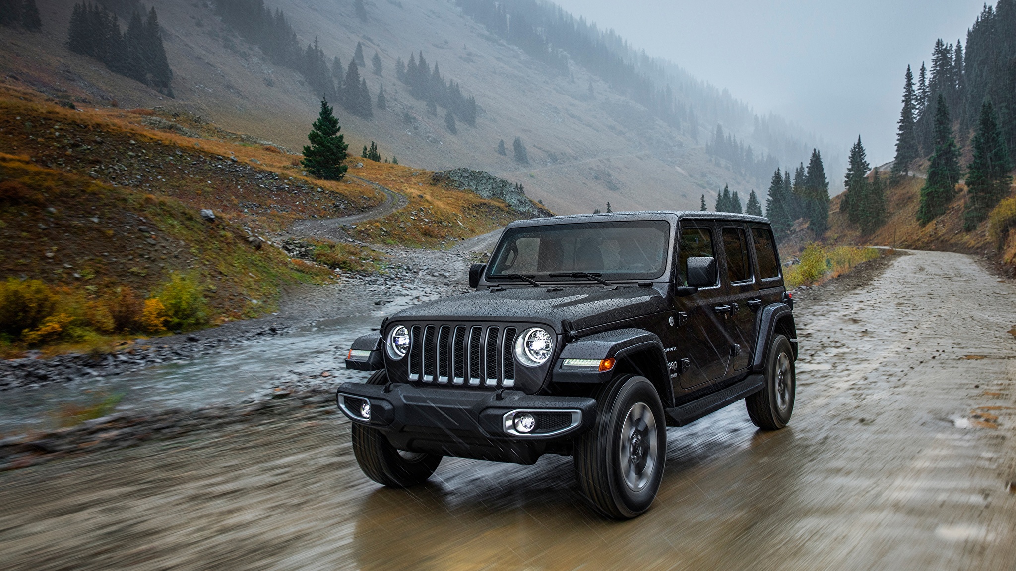 Jeep Wrangler черный