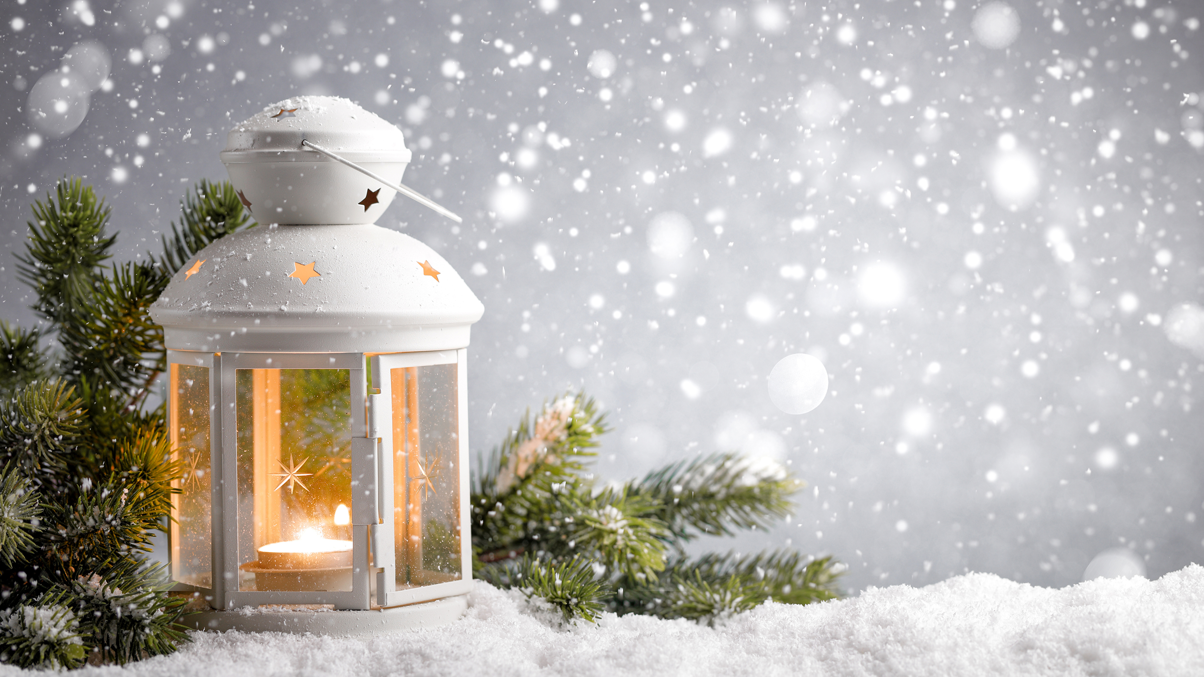 фонарь свеча рождество новый год снег lantern candle Christmas new year snow загрузить
