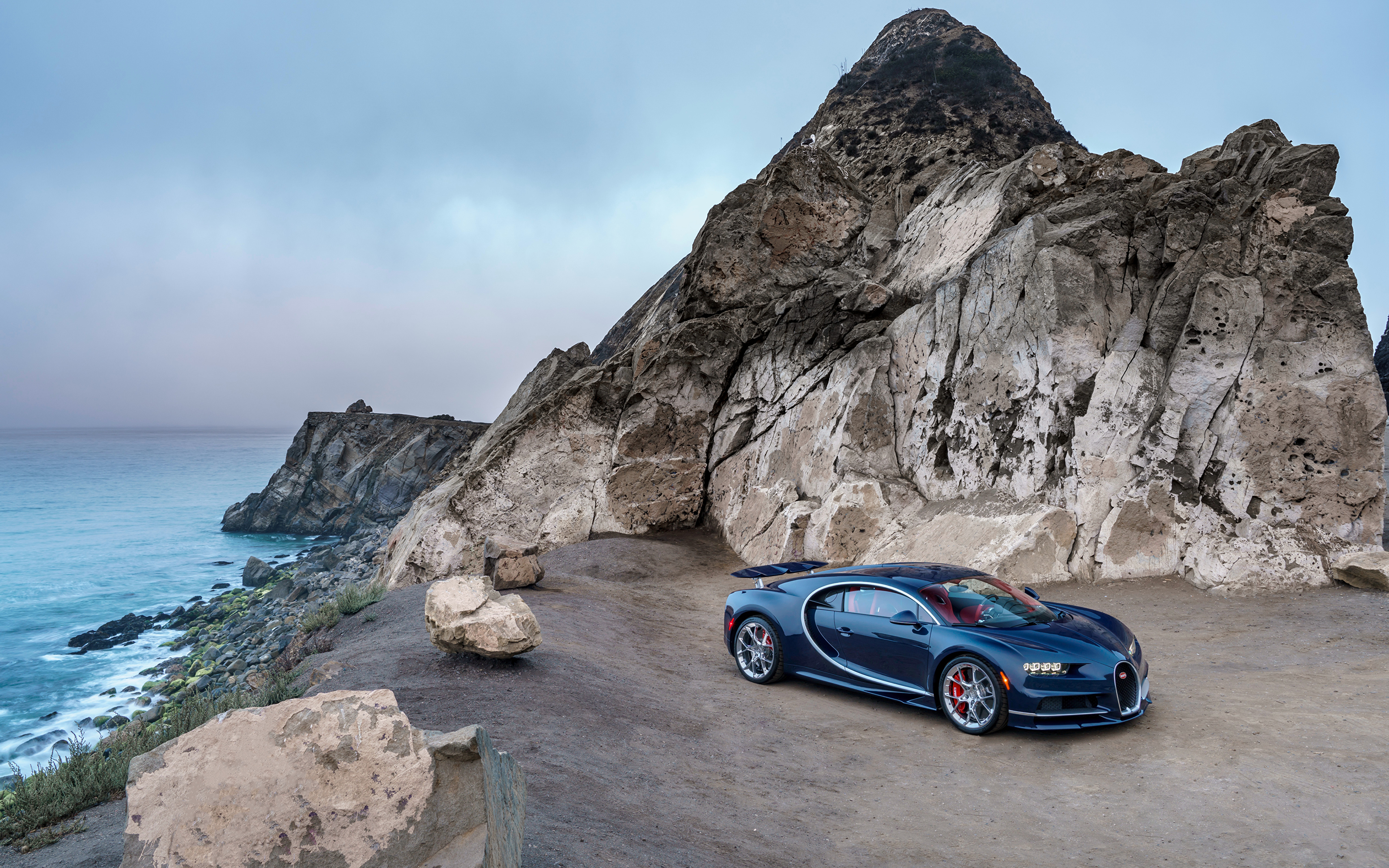 Картинки BUGATTI Chiron Скала авто 3840x2400