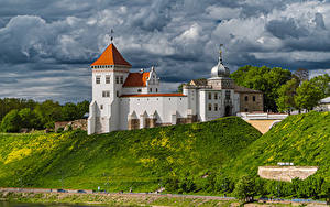 Фотографии Белоруссия Замки Башни Grodno