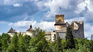 Фото Польша Замки Крепость Castle In Niedzica (Dunajec) город