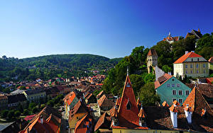 Картинки Румыния Здания Sighișoara Города