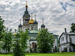 Фотографии Россия Москва Храм Церковь Ели Church of St. Nicholas the Wonderworker