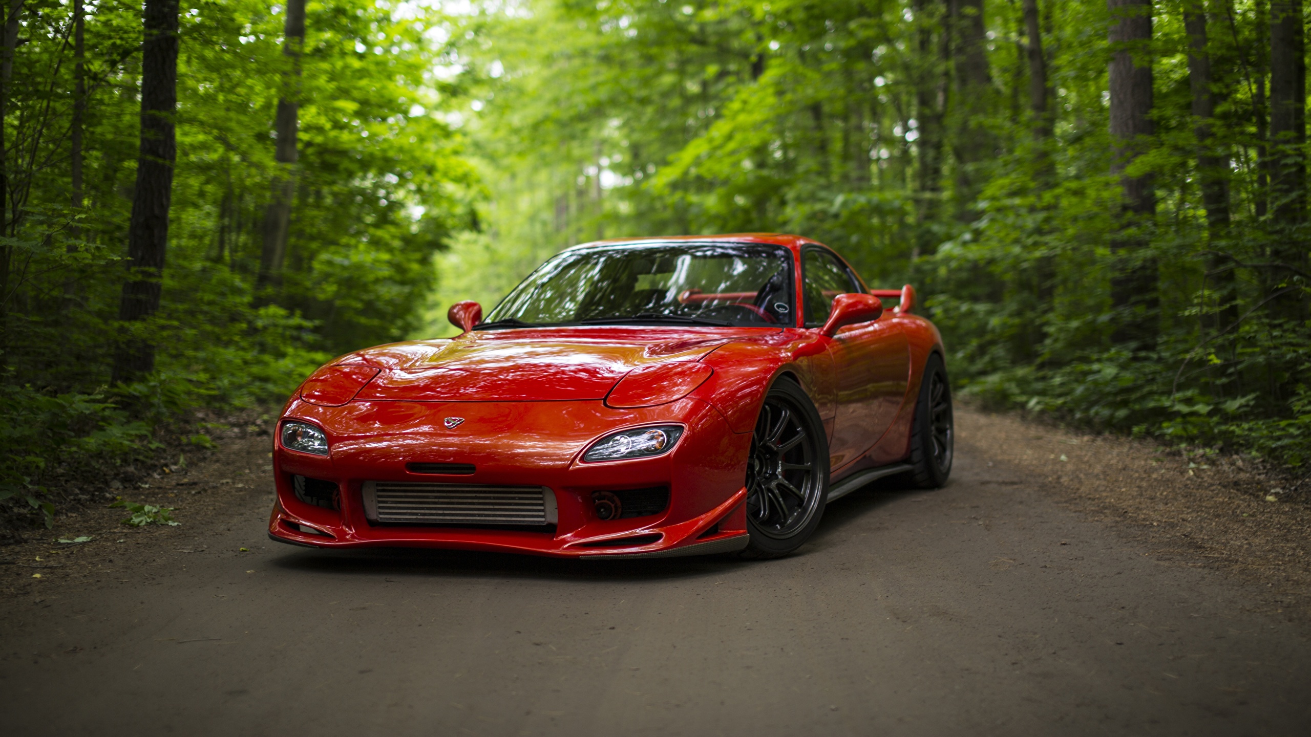 Mazda rx7 Orange