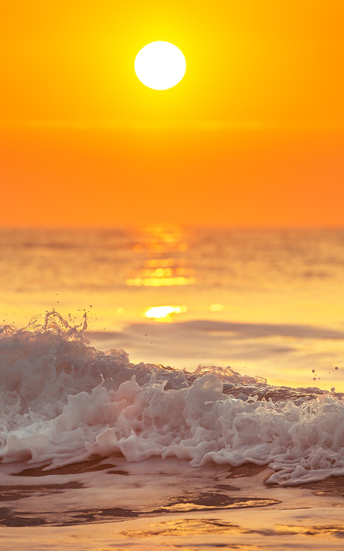 фото красивый восход на море