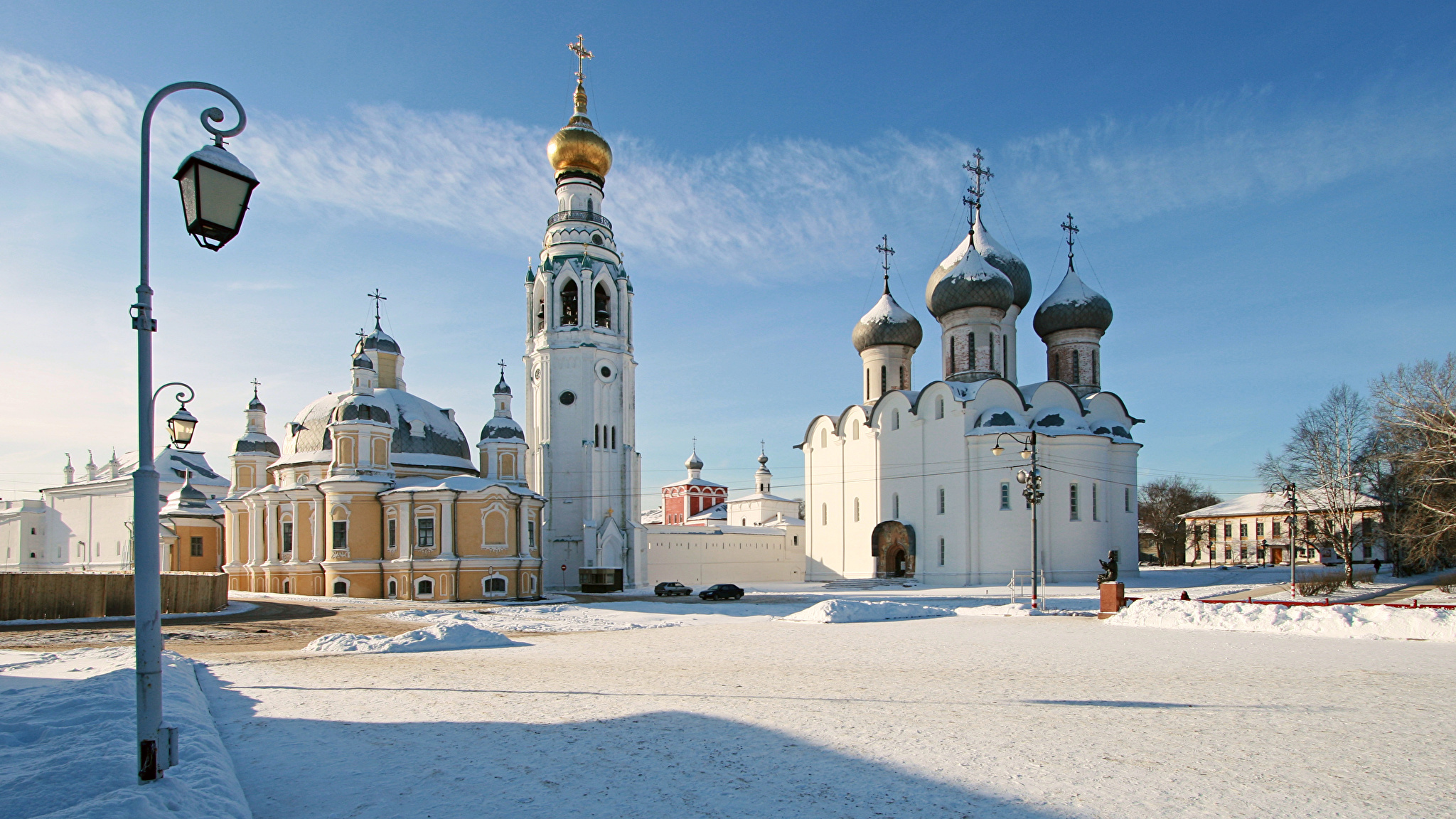 Достопримечательности города зима на