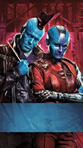 Картинки Стражи Галактики. Часть 2 Двое Инопланетянин Yondu, Nebula кино