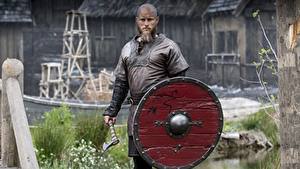 Картинка Воин Викинги (телесериал) Мужчина Щиты Travis Fimmel, Ragnar Lothbrok Фильмы