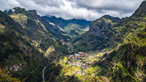 Фотография Португалия Горы Каньон Madeira Curral das Freias