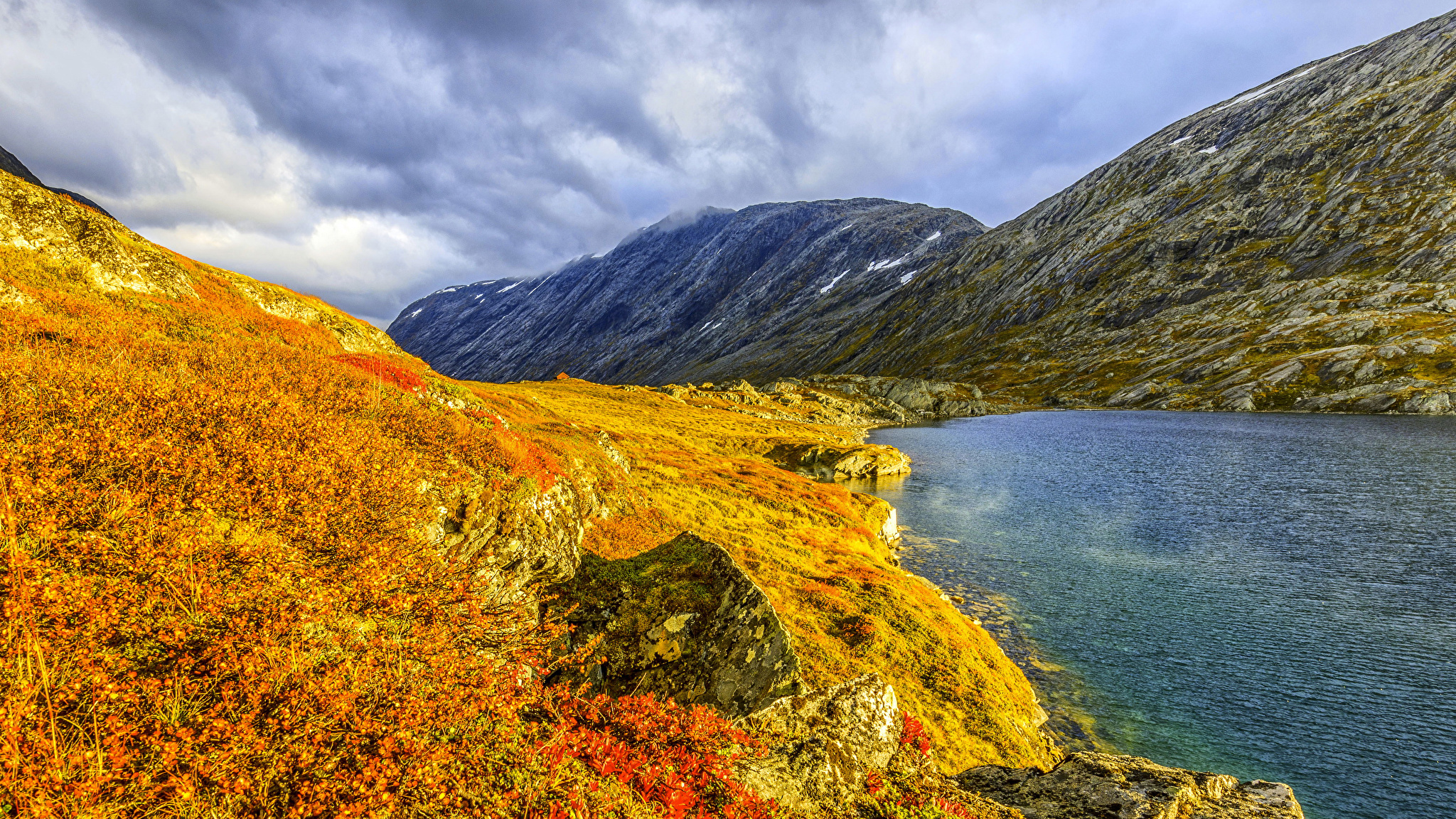 Северная Норвегия осень