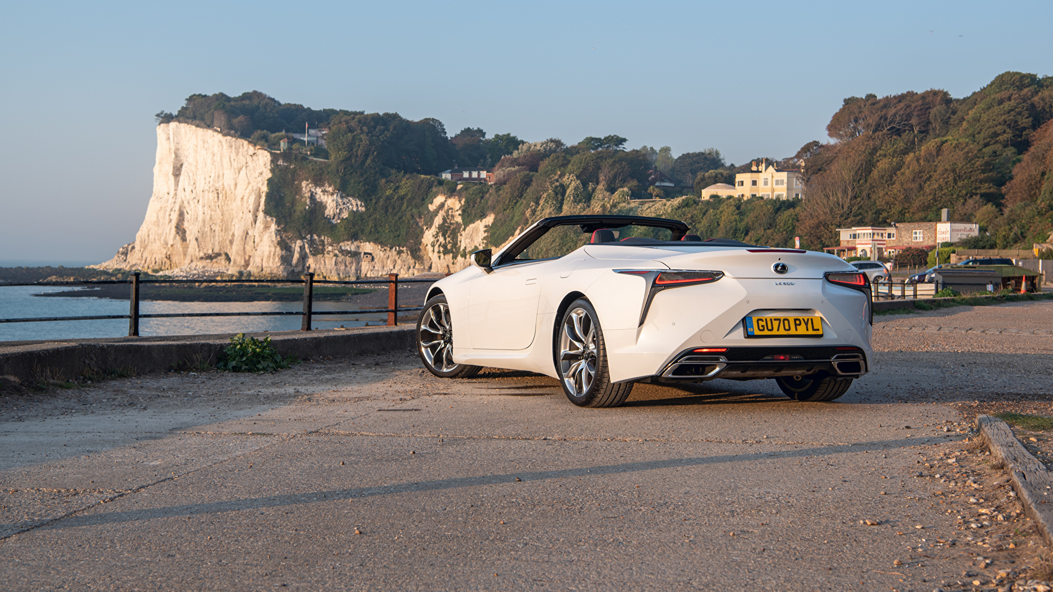 Lexus lc500 White HD