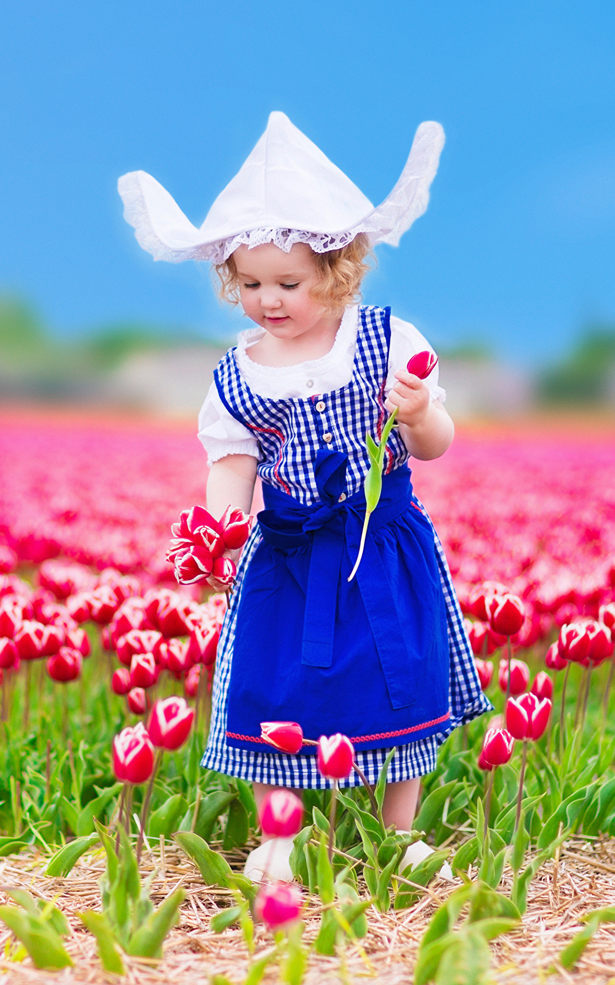 Платье тюльпан для девочки
