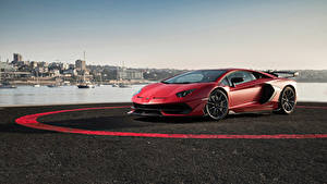 Фотография Lamborghini Красных Aventador