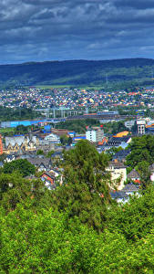 Картинка Германия Здания HDRI Wetzlar Города