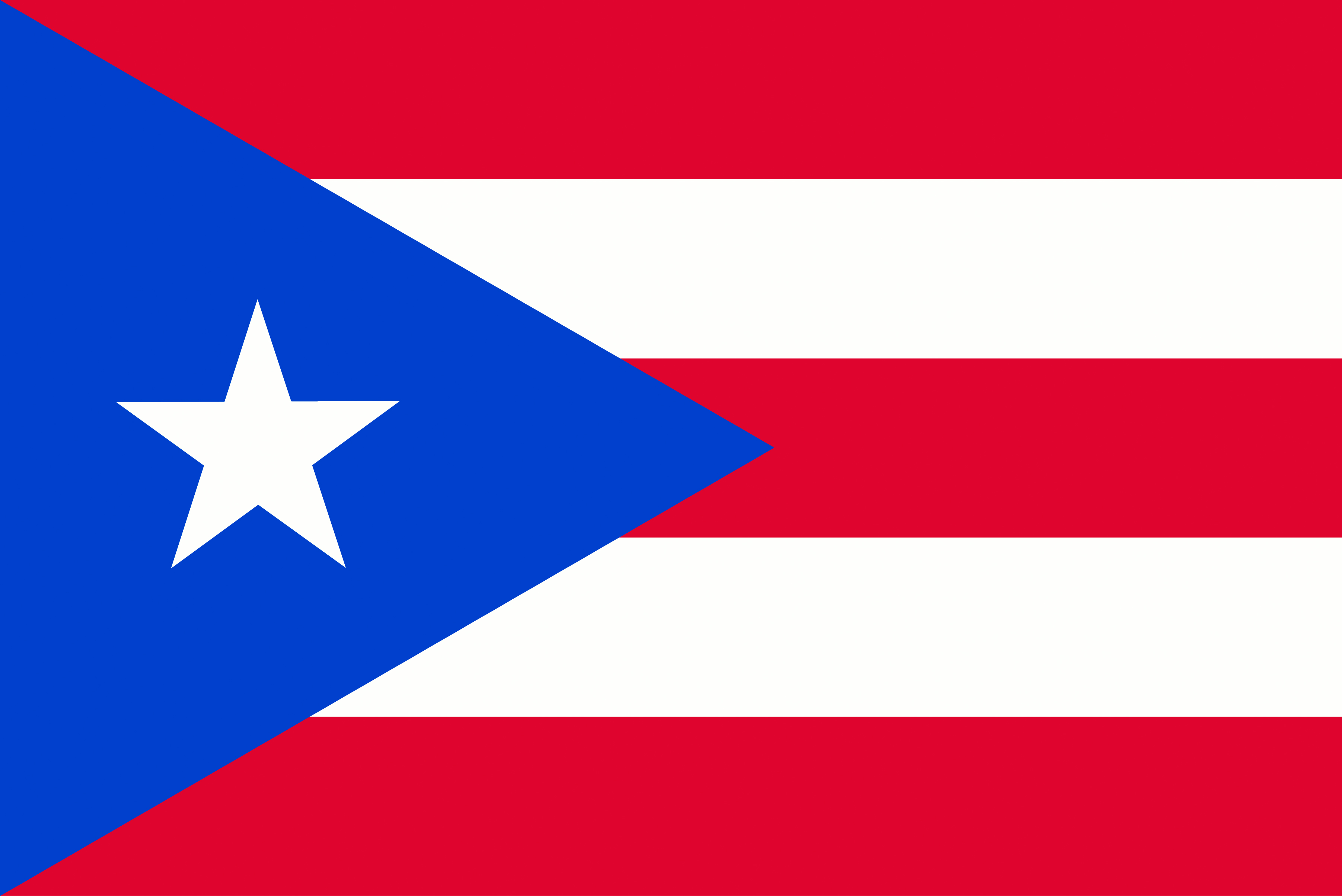 Обои для рабочего стола Puerto Rico флага Полоски Флаг полосатый полосатая