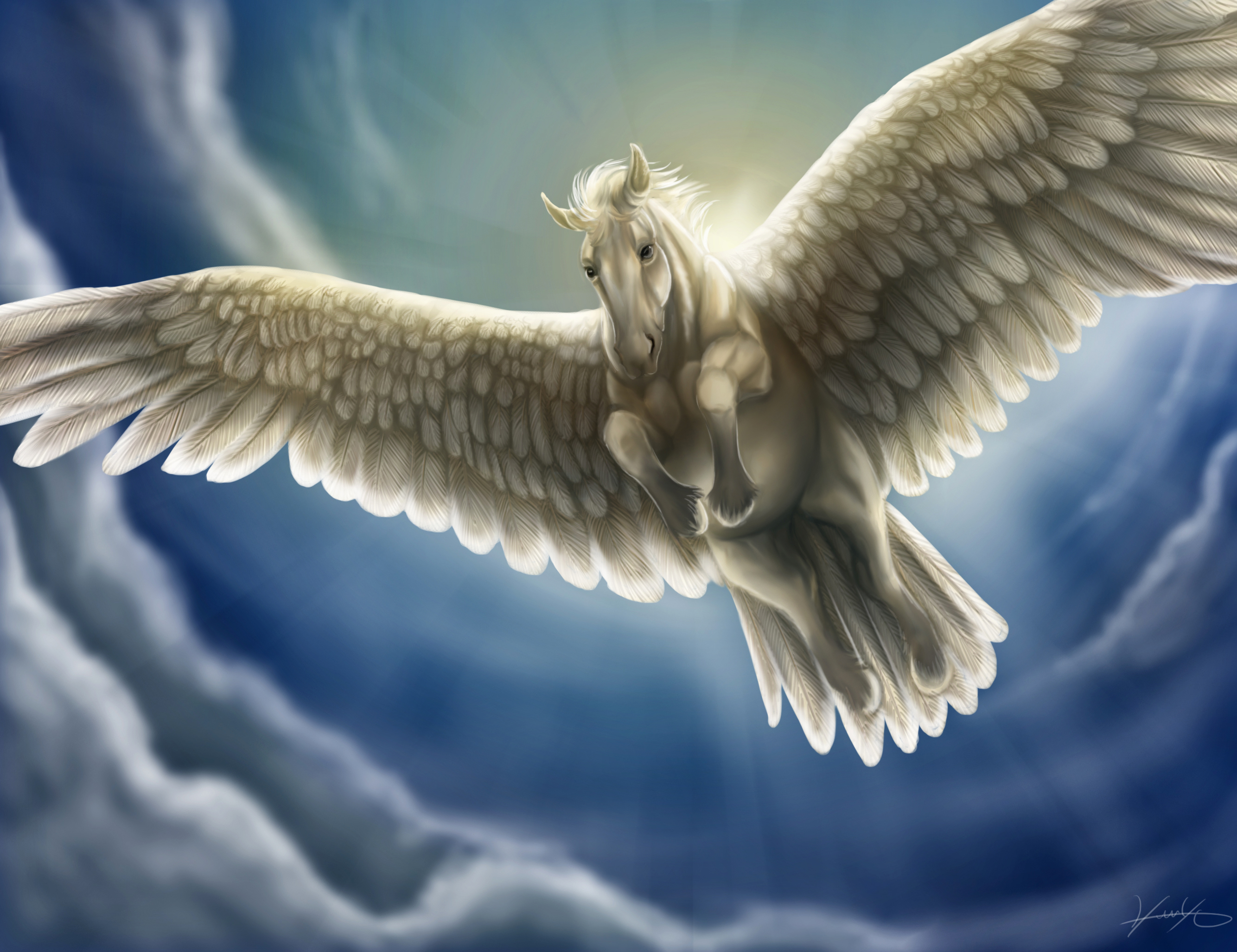 Облака крылатые. Крылатый конь Пегас. Лошадь с крыльями. Пегас лошадь. Крылья Пегаса.