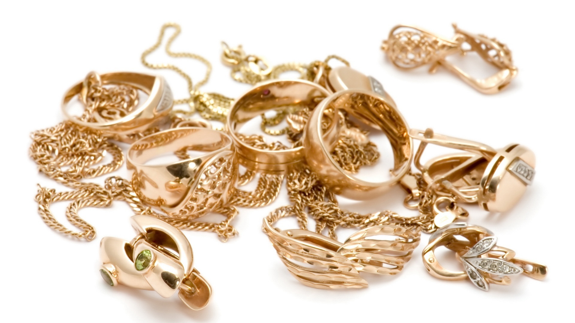 Фотографии Золото золотая ювелирное кольцо Серьги Украшения золотые Золотой золотых кольца кольца Кольцо серег