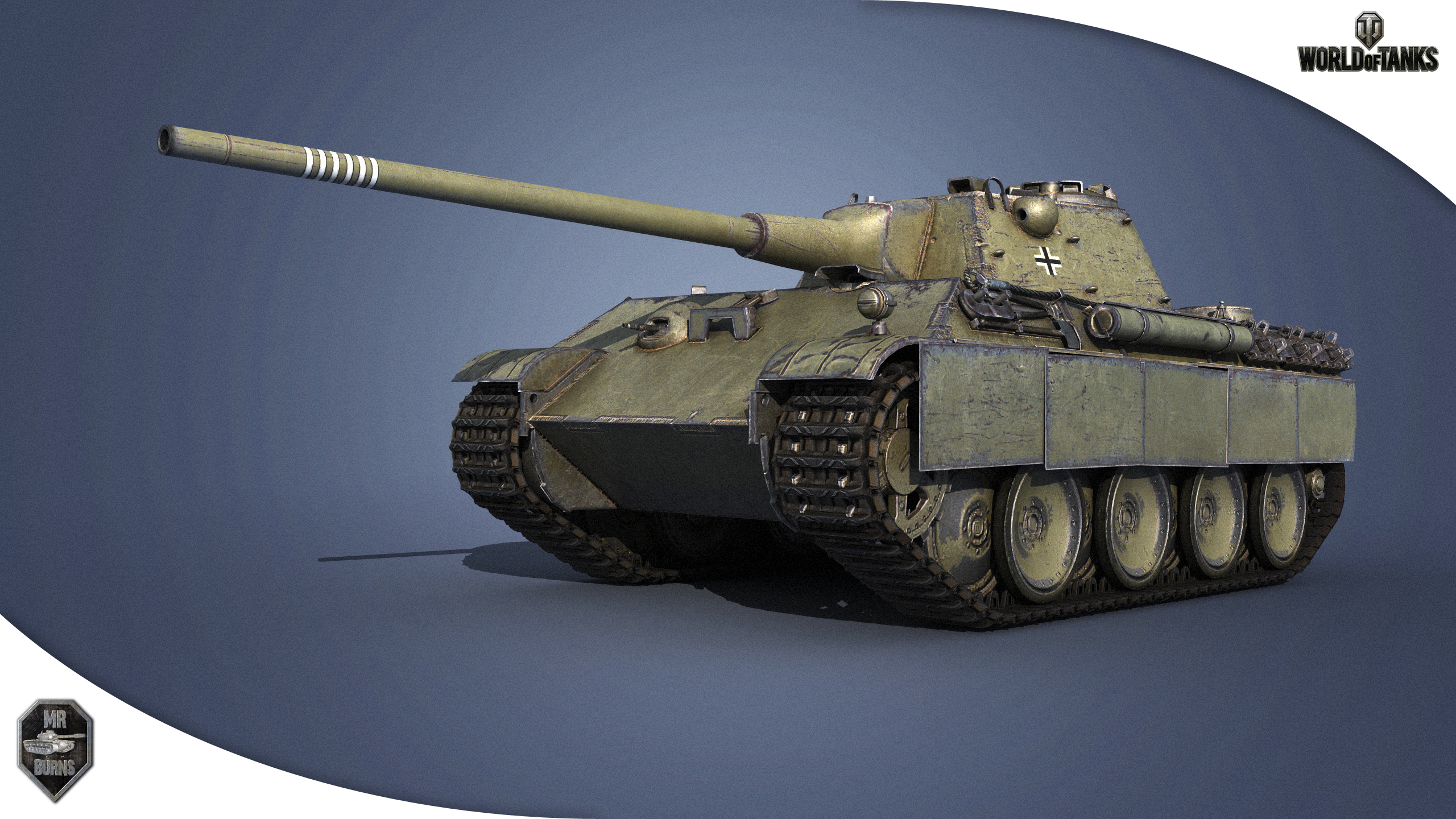 World of Tanks Танки Panther mit 8,8 cm L.71 Игры 3D Графика фото 3д, компь...