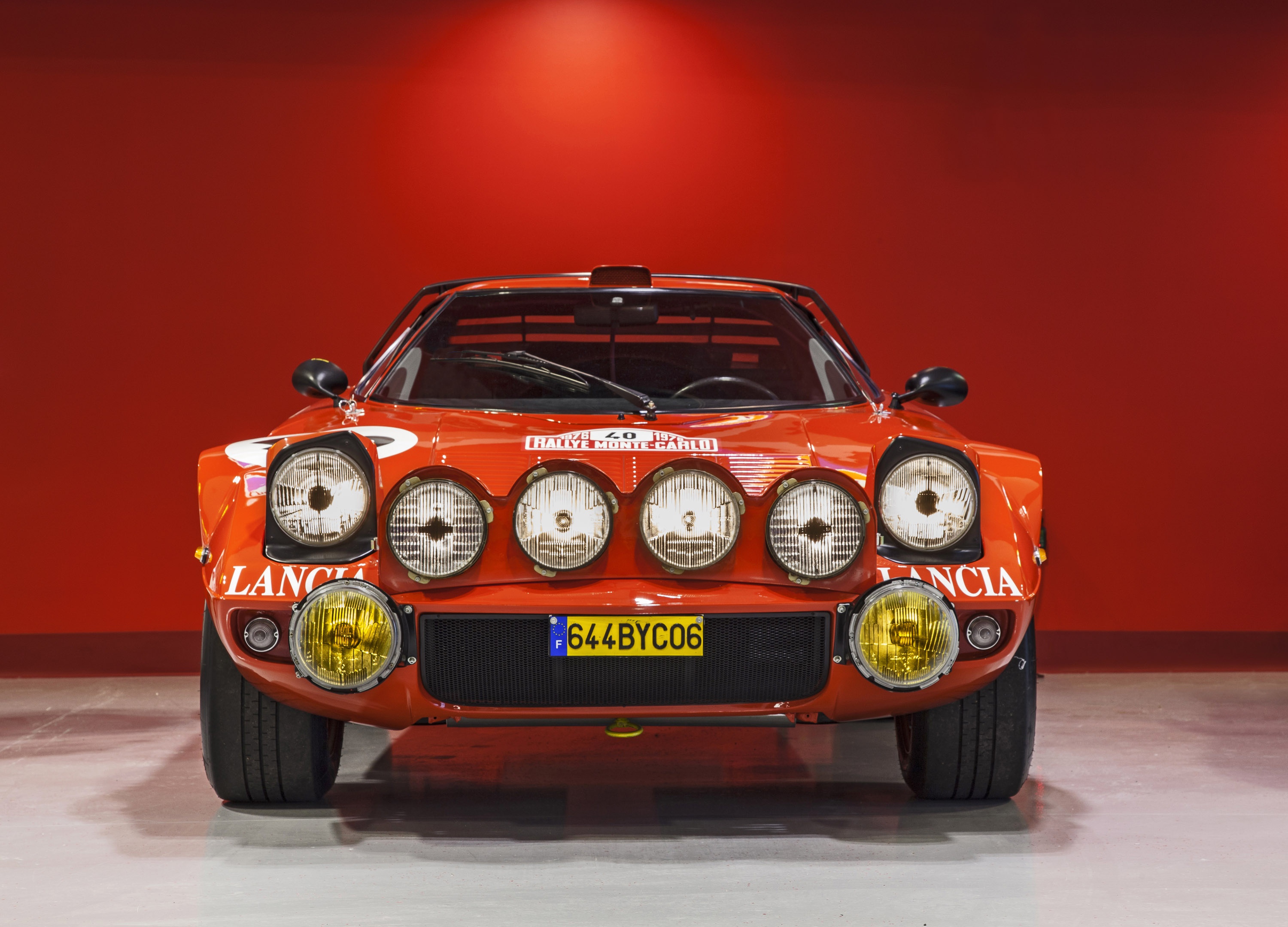 Картинка Lancia Stratos, Rally Car фар авто Спереди 3000x2159 Лансия Фары машины машина Автомобили автомобиль