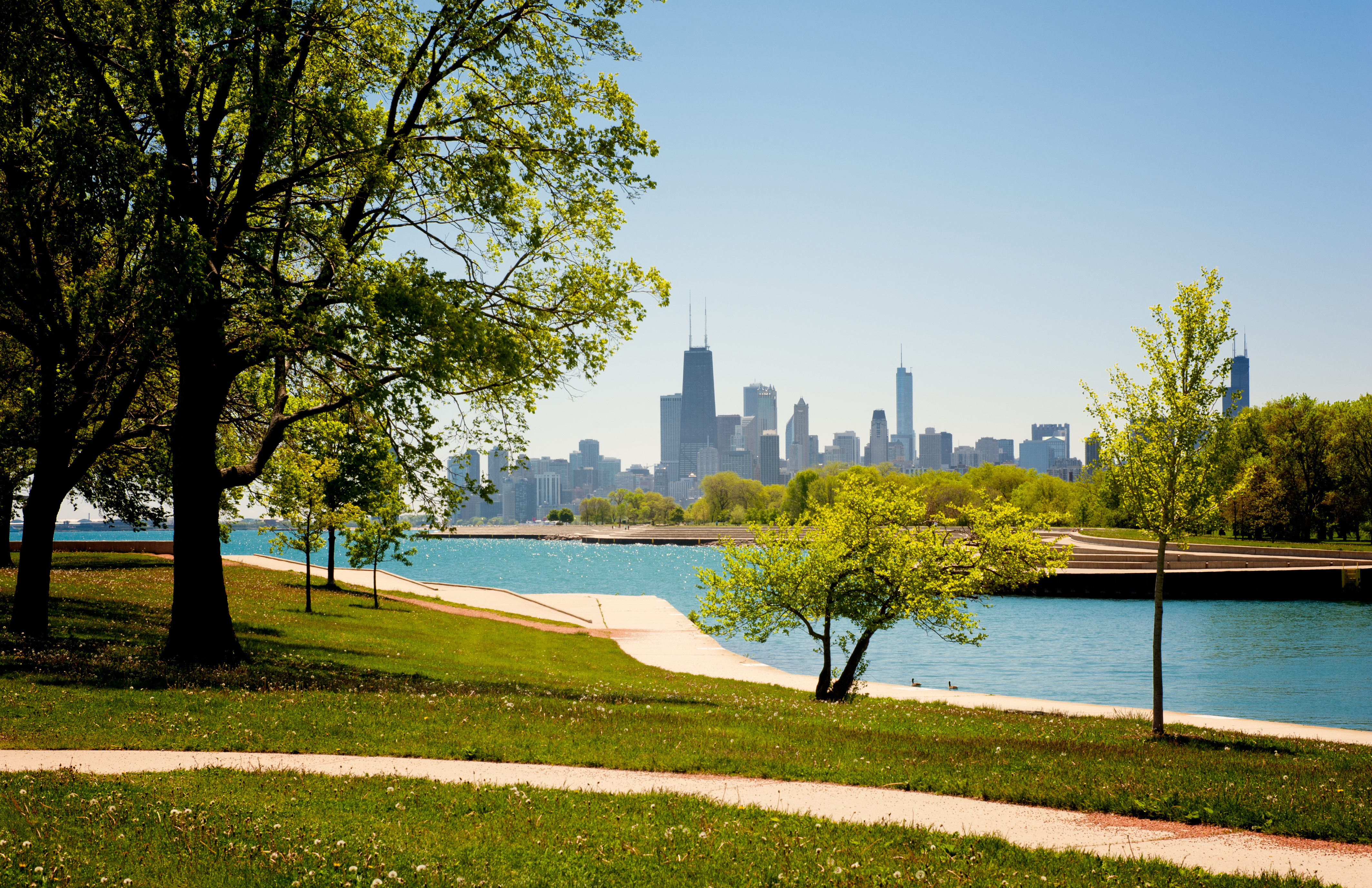 Картинки природы города. Ок-парк (Иллинойс). Чикаго (Иллинойс) парки. Чикаго Иллинойс озеро Мичиган. Город ок парк Иллинойс.