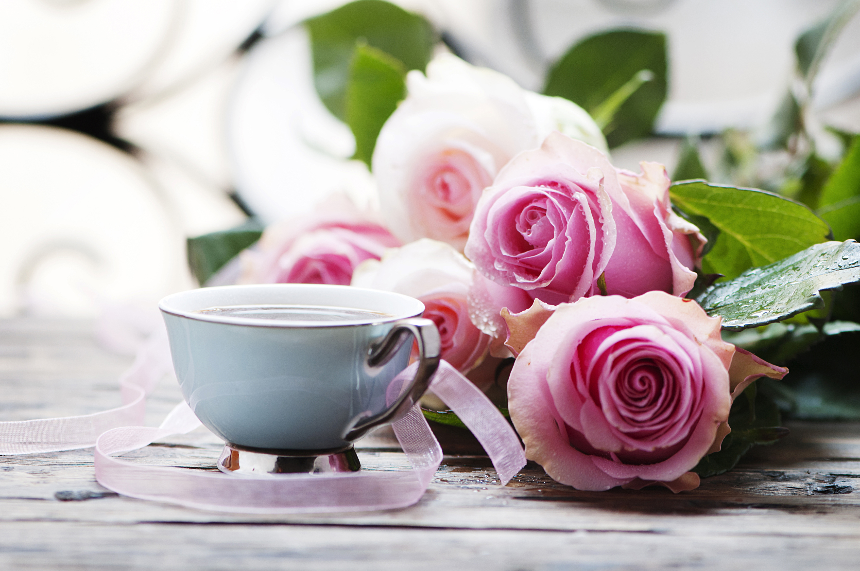 Добрейшего утречка цветы. Утренние цветы. Кофе и цветы. Красивые цветы в чашке. Доброе утро цветы.