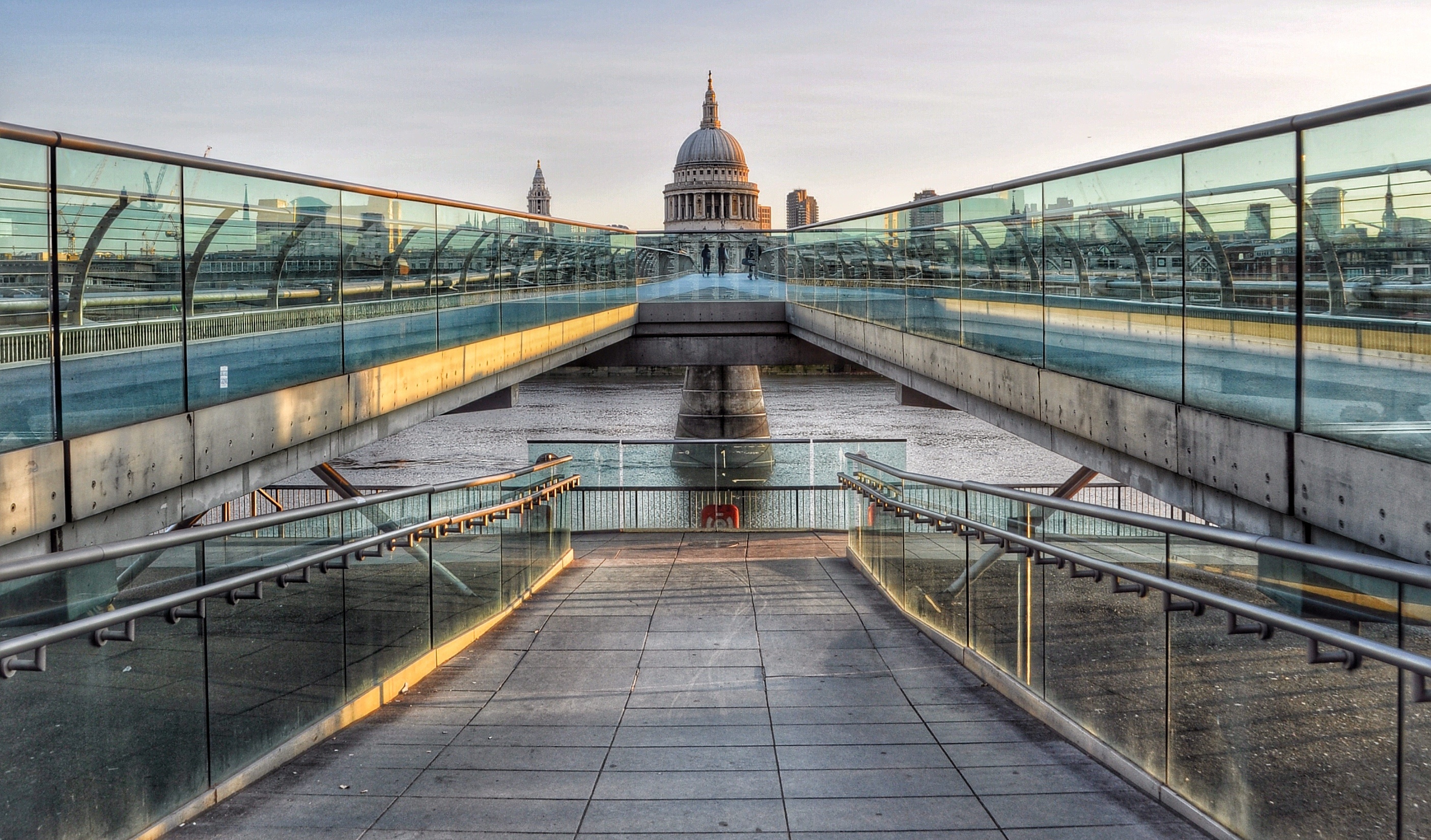 Мост Тысячелетия Лондон страны архитектура бесплатно