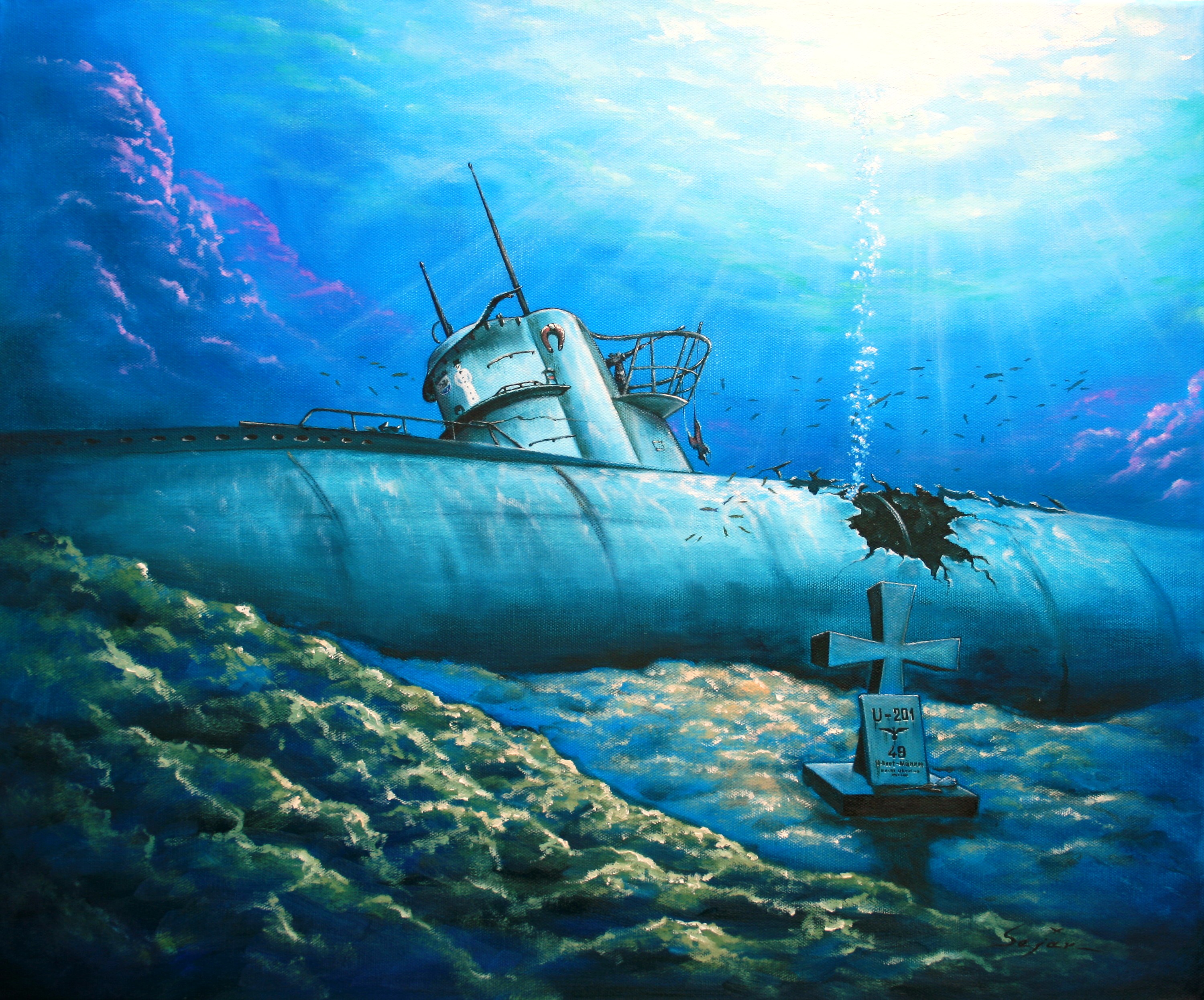 Подводный корабль. Подводная лодка субмарина. Лубянов картины подводных лодок Курск. Подводные корабли. Затонувшие субмарины.