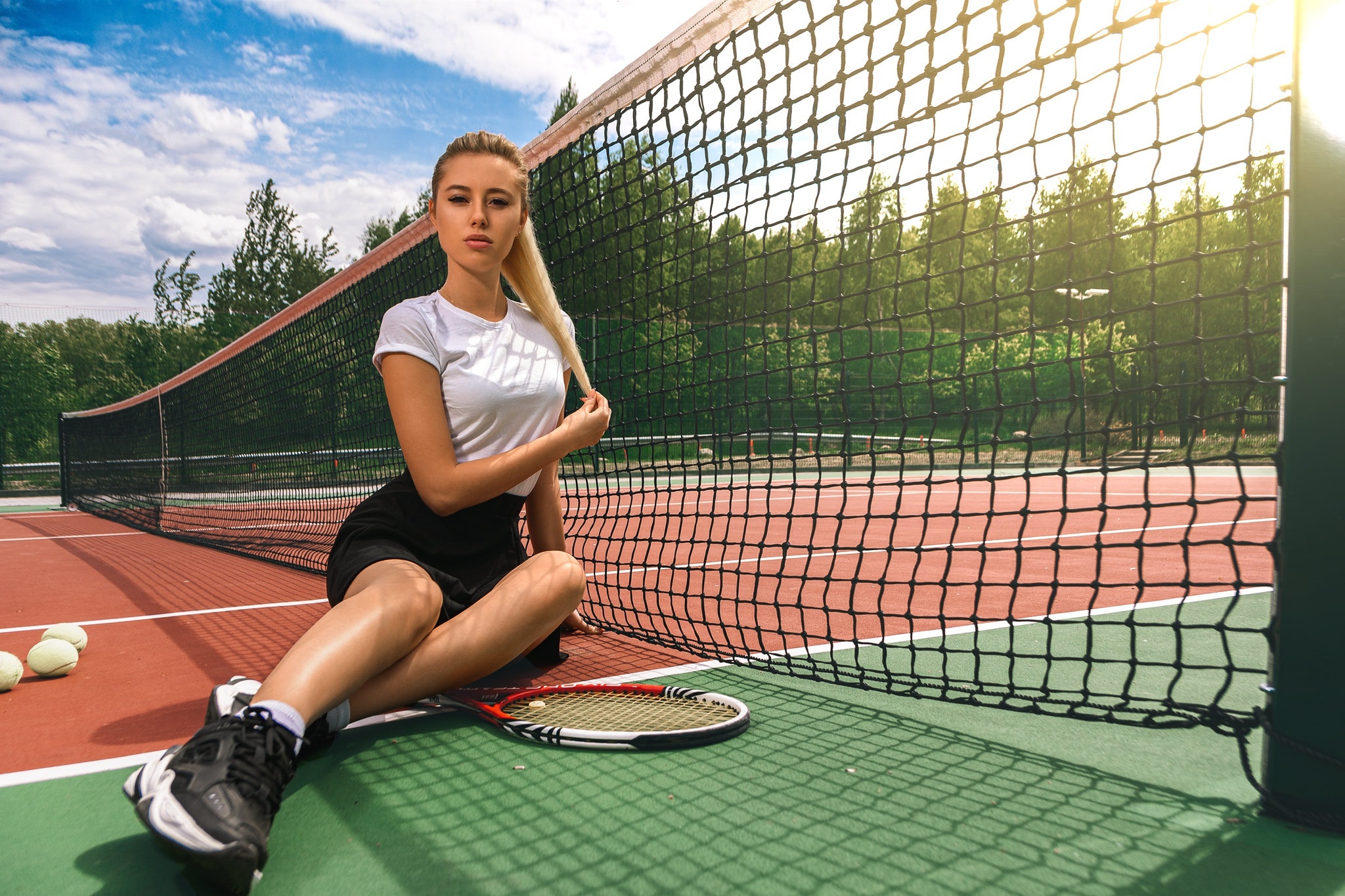 Tenis Oynayan Kız A Tecavüz Princess Donna