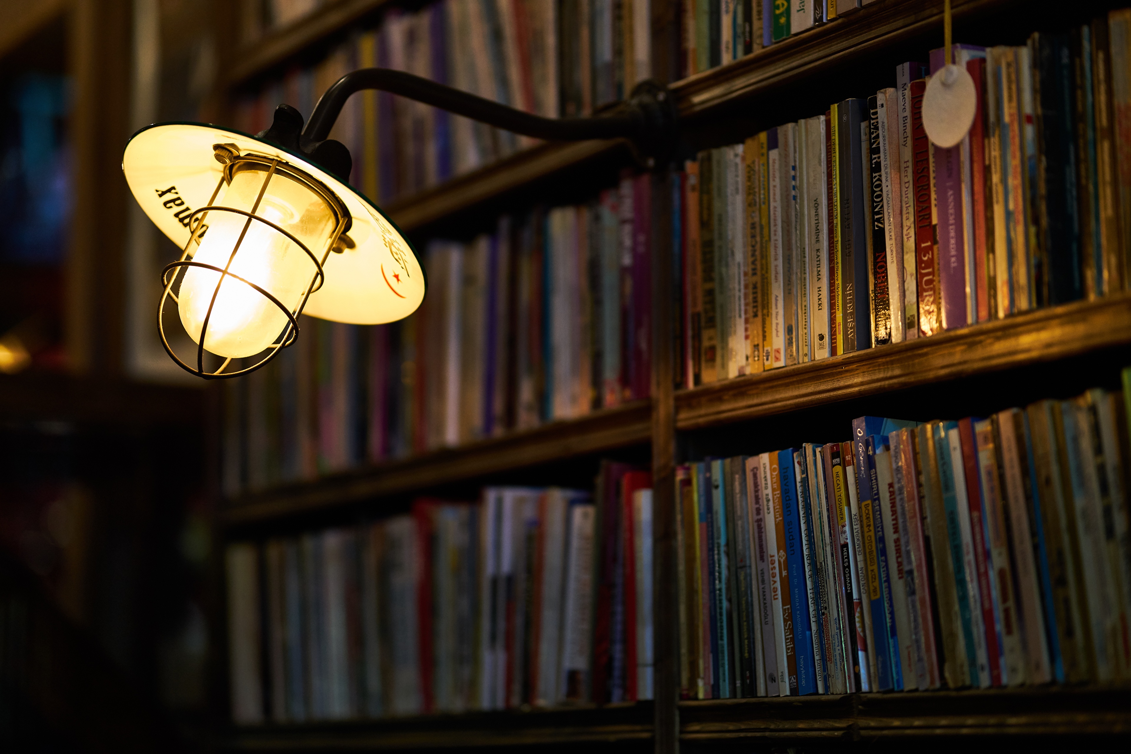 Фото библиотеке Книга Лампа Библиотека ламп книги лампы