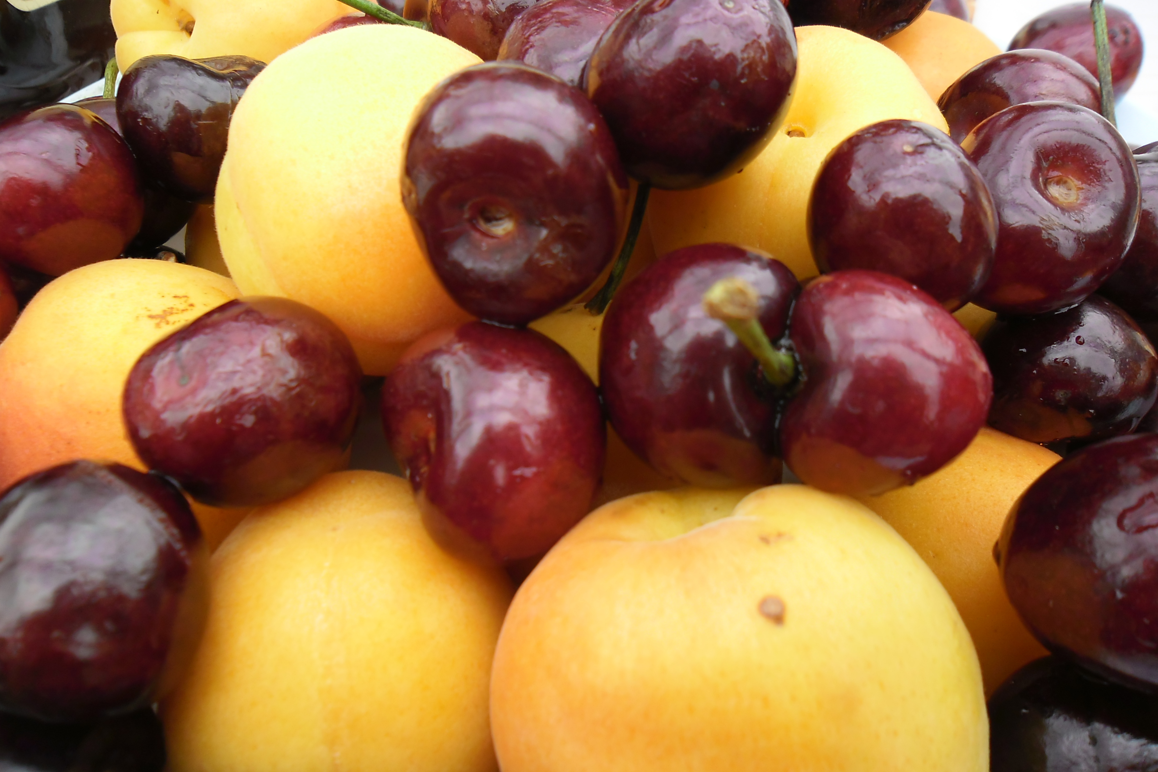 абрикосы с вишней без смс