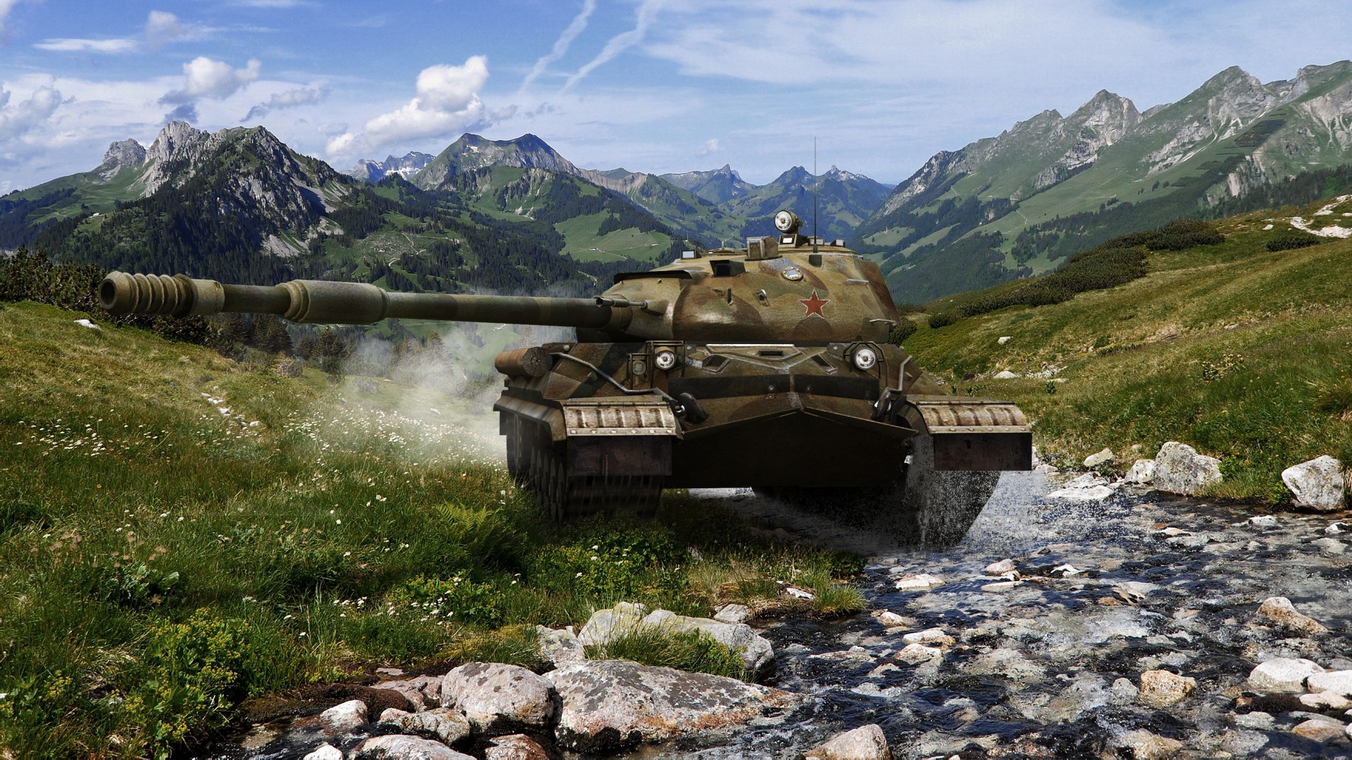 рисунок Тяжелый танк Т-10М
