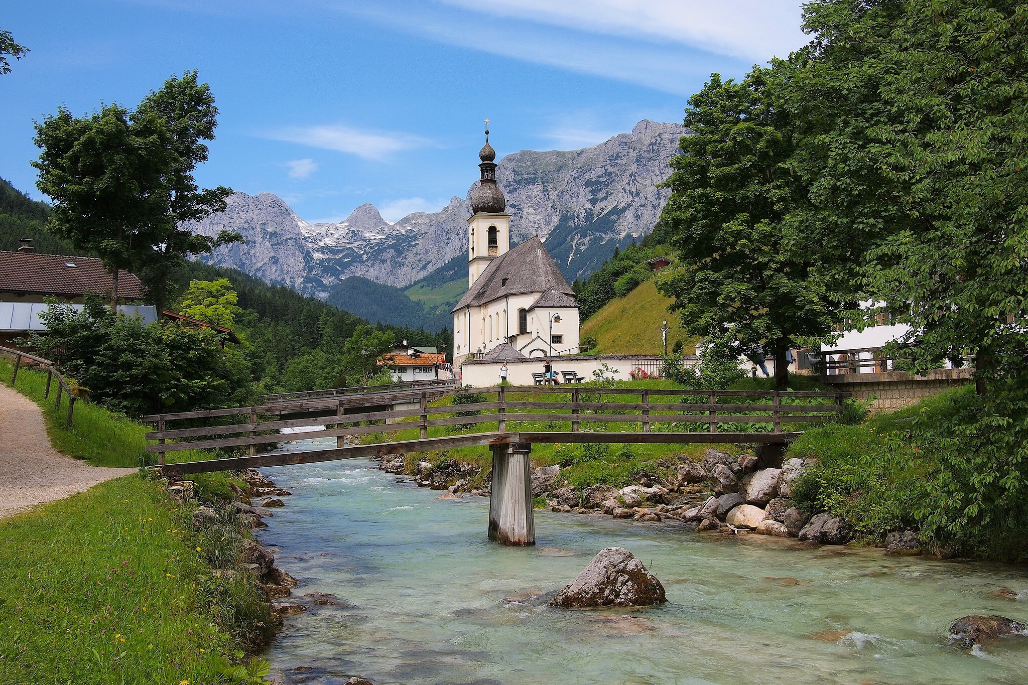 Maria Gern Church, Bavaria, Germany бесплатно