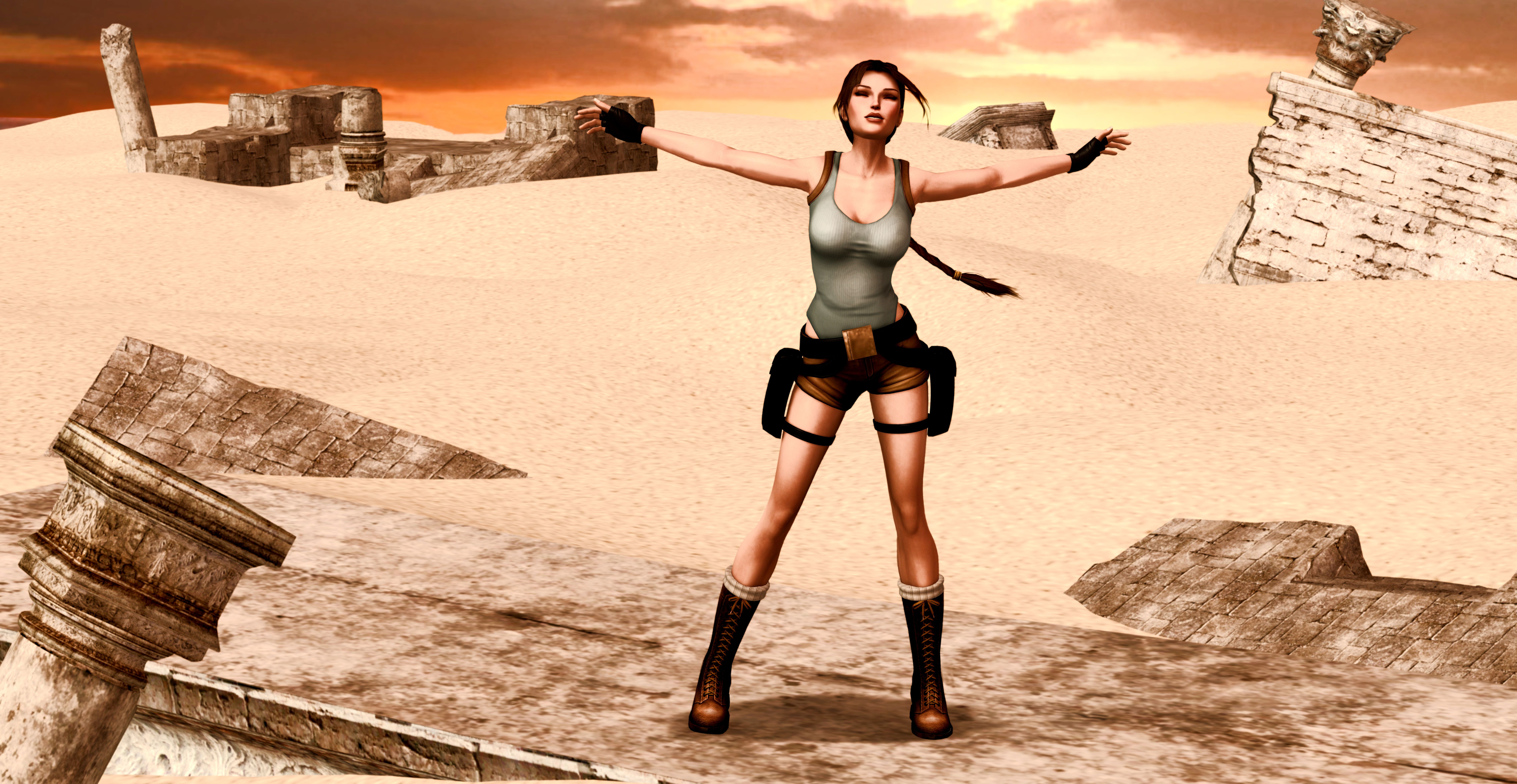 Фотографии Tomb Raider Лара Крофт 3д девушка компьютерная игра 8196x4236 Девушки 3D Графика молодая женщина молодые женщины Игры
