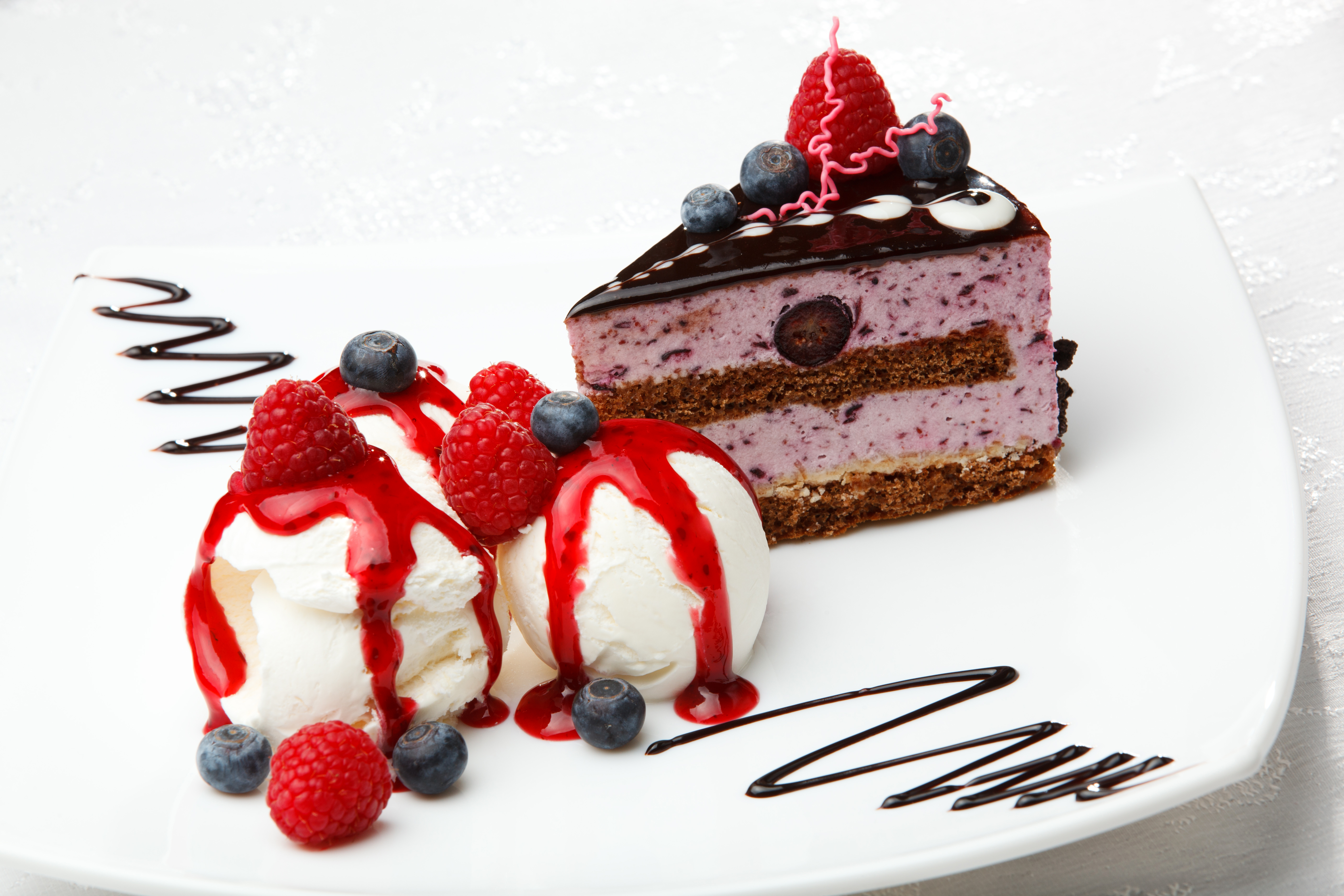 еда пирожные клубника малина ягоды мороженное food cakes strawberry raspberry berries ice cream без смс